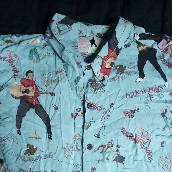 Reyn Spooner Vintage Reyn Spooner Elvis Presley Hawaiian Shirt Size US XXL / EU 58 / 5 - 1 Thumbnail