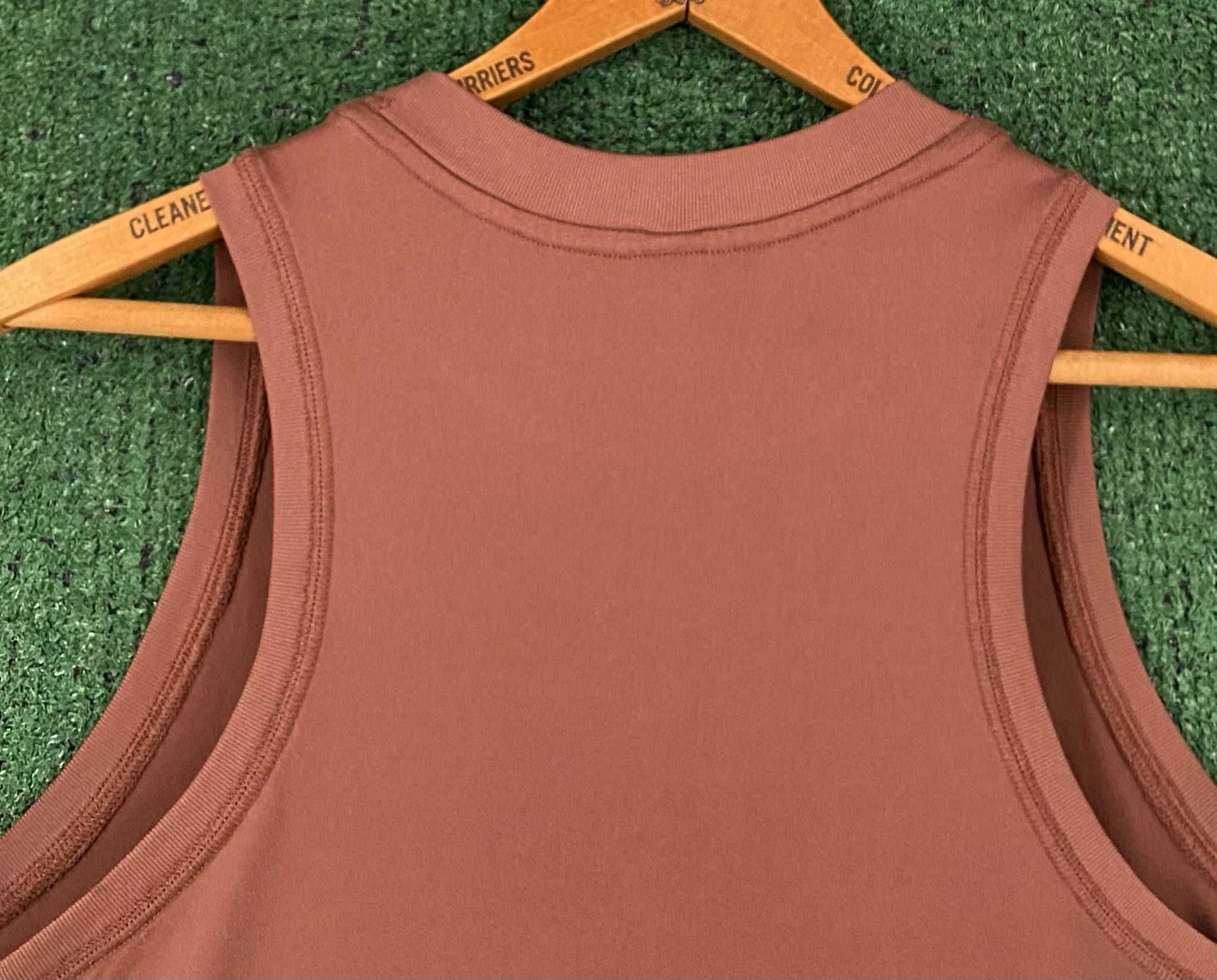 Vuori Vuori Energy Terracotta Brown Cropped Tank Top Women’s Small Size S / US 4 / IT 40 - 5 Thumbnail