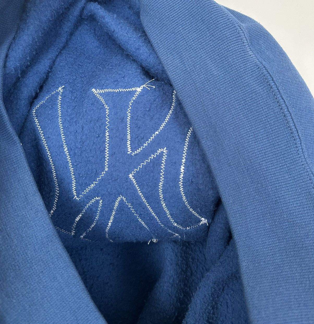 Russell Athletic (XL) SICK NY YANKEES Blue Russell Athletic Hoodie Size US XL / EU 56 / 4 - 7 Thumbnail