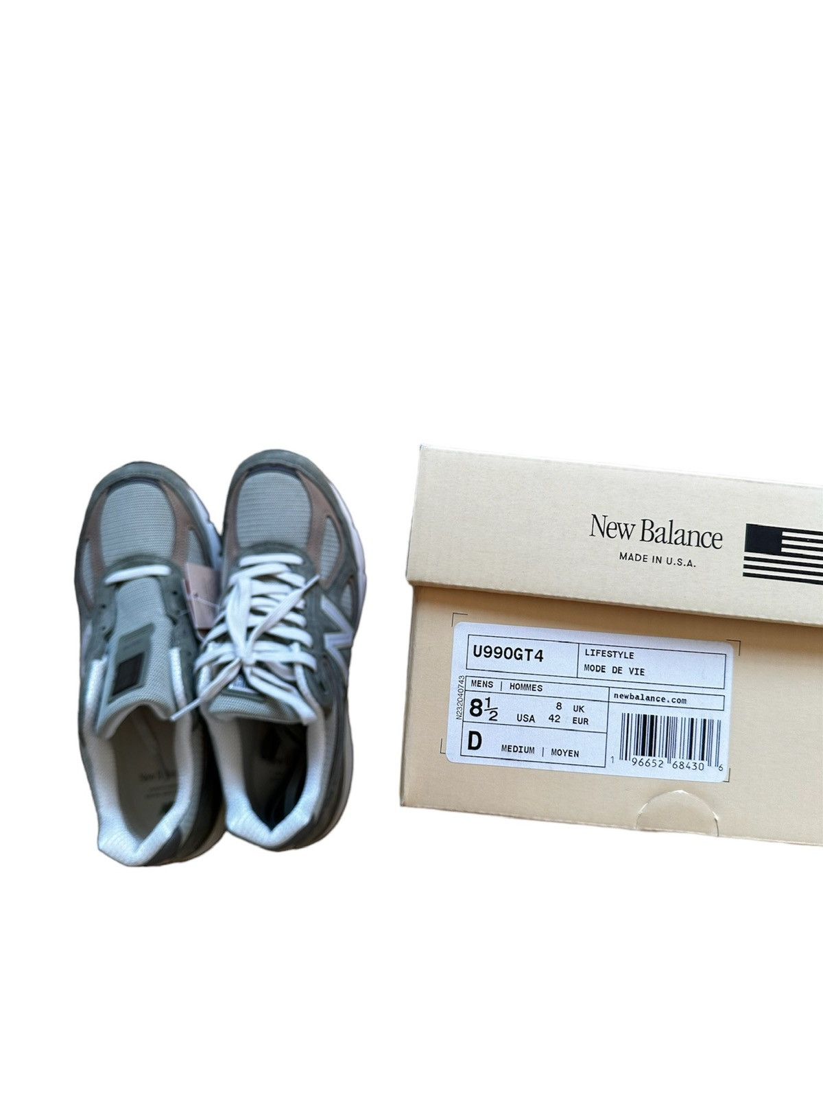 New Balance New Balance 990v4 MiUSA Teddy Santis Olive Incense Size US 8.5 / EU 41-42 - 7 Thumbnail