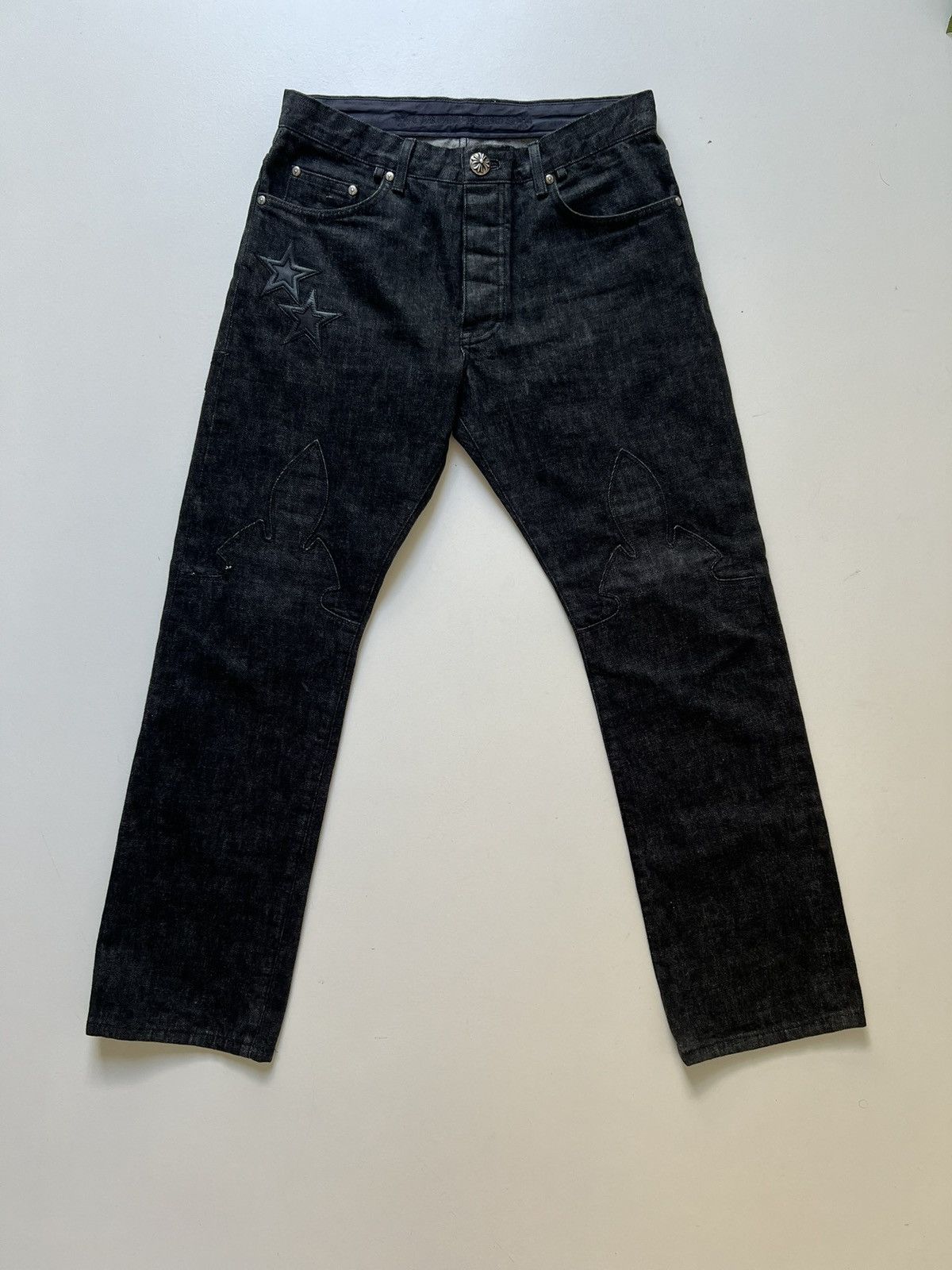 Chrome Hearts Chrome Hearts Star Patch Denim Size US 32 / EU 48 - 1 Thumbnail
