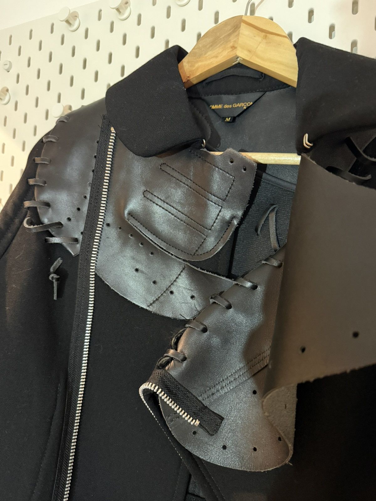Comme des Garcons SS2005 Punk Ballerina Biker Jacket Size M / US 6-8 / IT 42-44 - 2 Thumbnail