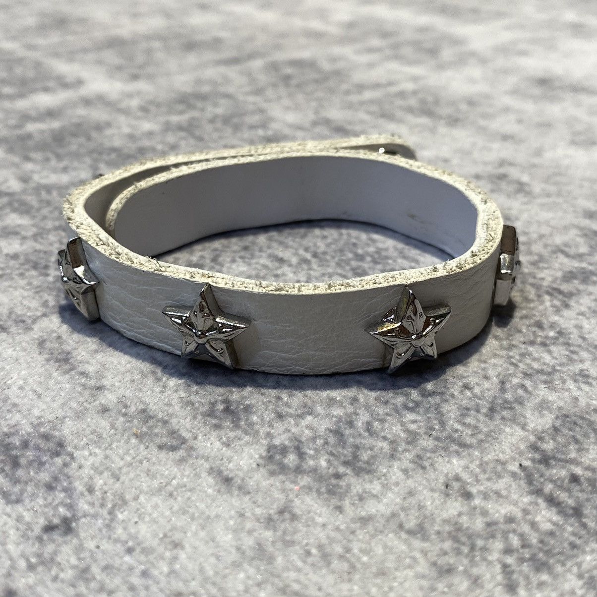 Chrome Hearts Chrome Hearts 2 BTTN/ 2 SNAP Star silver bracelet white Size ONE SIZE - 1 Thumbnail