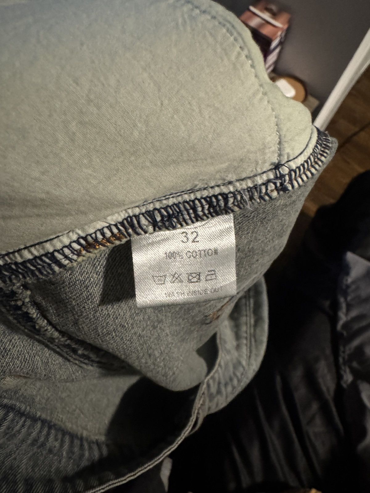 Vale Vale Lives College Denim Shorts Size US 32 / EU 48 - 6 Thumbnail