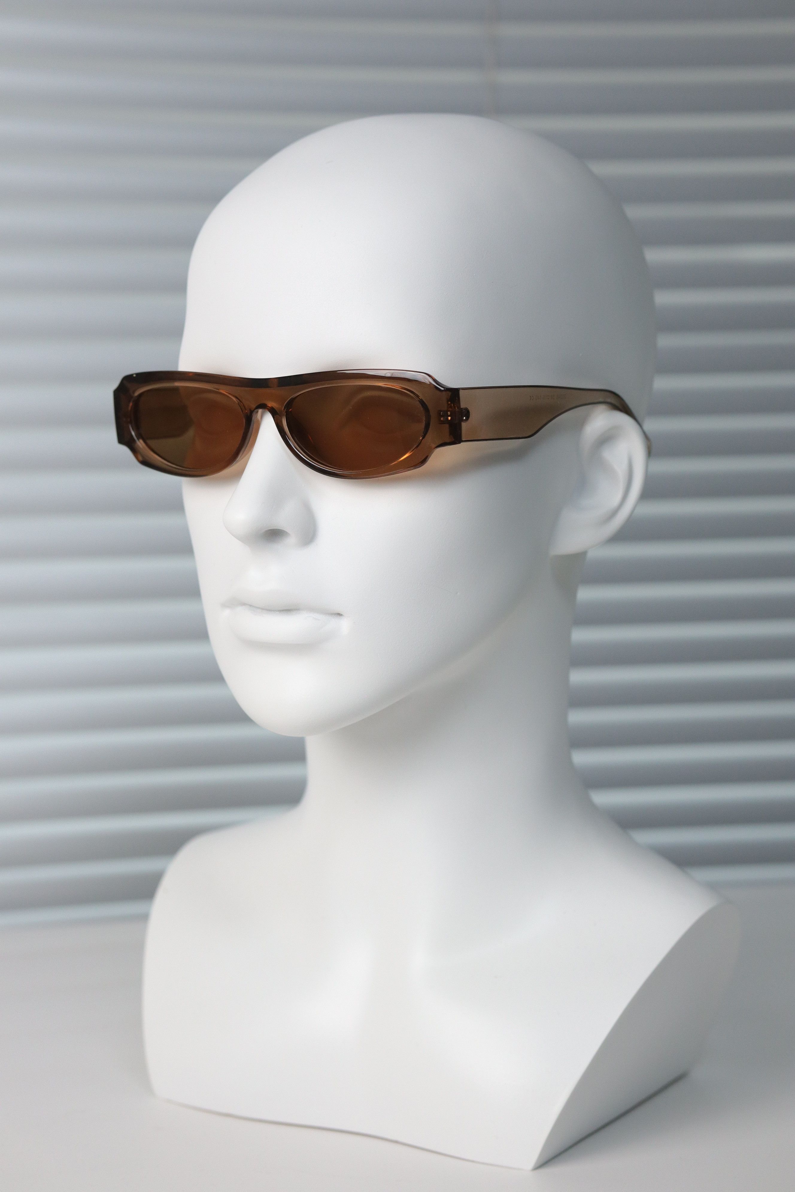 Japanese Brand Vtg Y2k Avant Garde Round Sunglasses Jelly Pink Unisex OS Size ONE SIZE - 4 Thumbnail