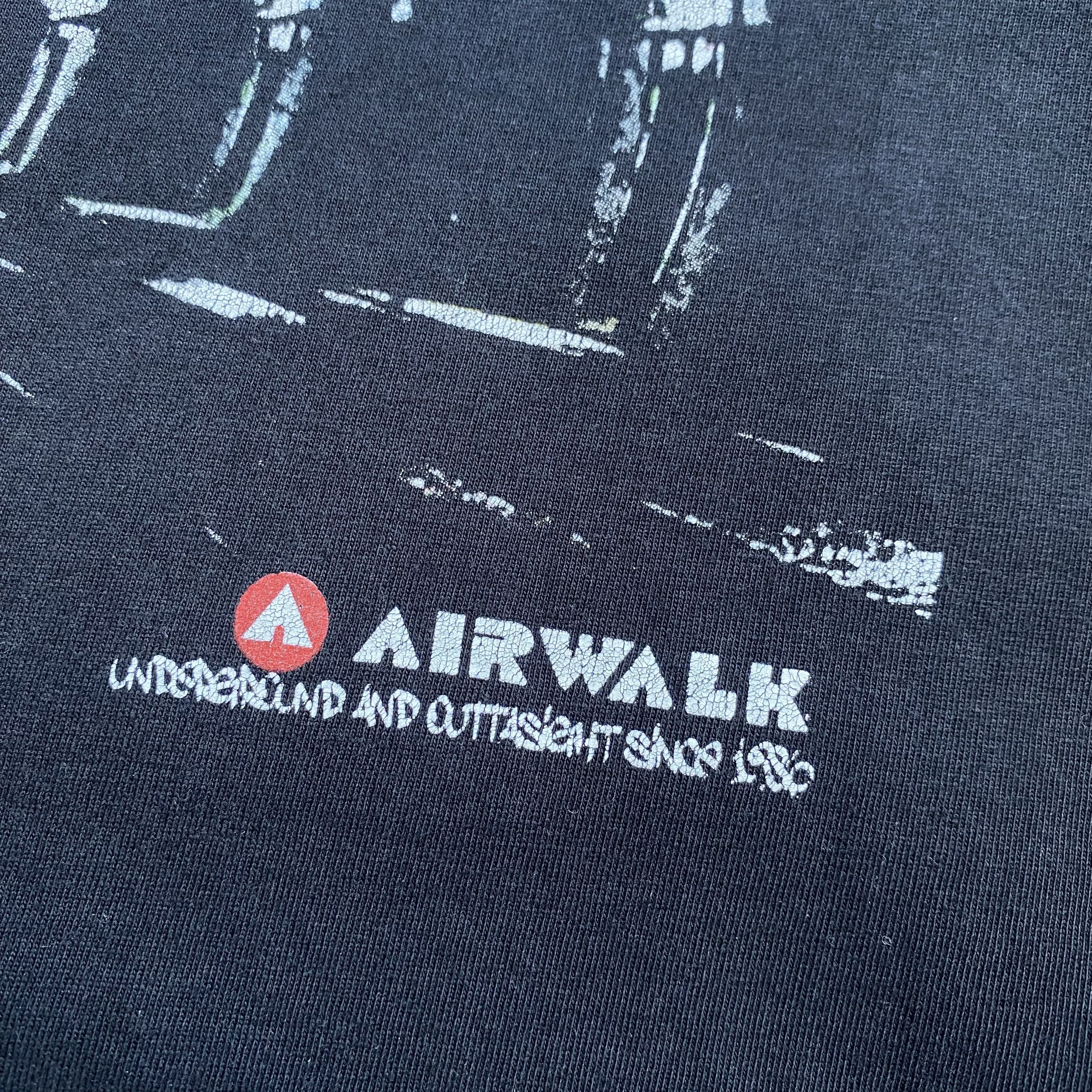 Airwalk 🛹 Vintage 90s Airwalk Underground tee Skater Surfing style Size US L / EU 52-54 / 3 - 7 Thumbnail