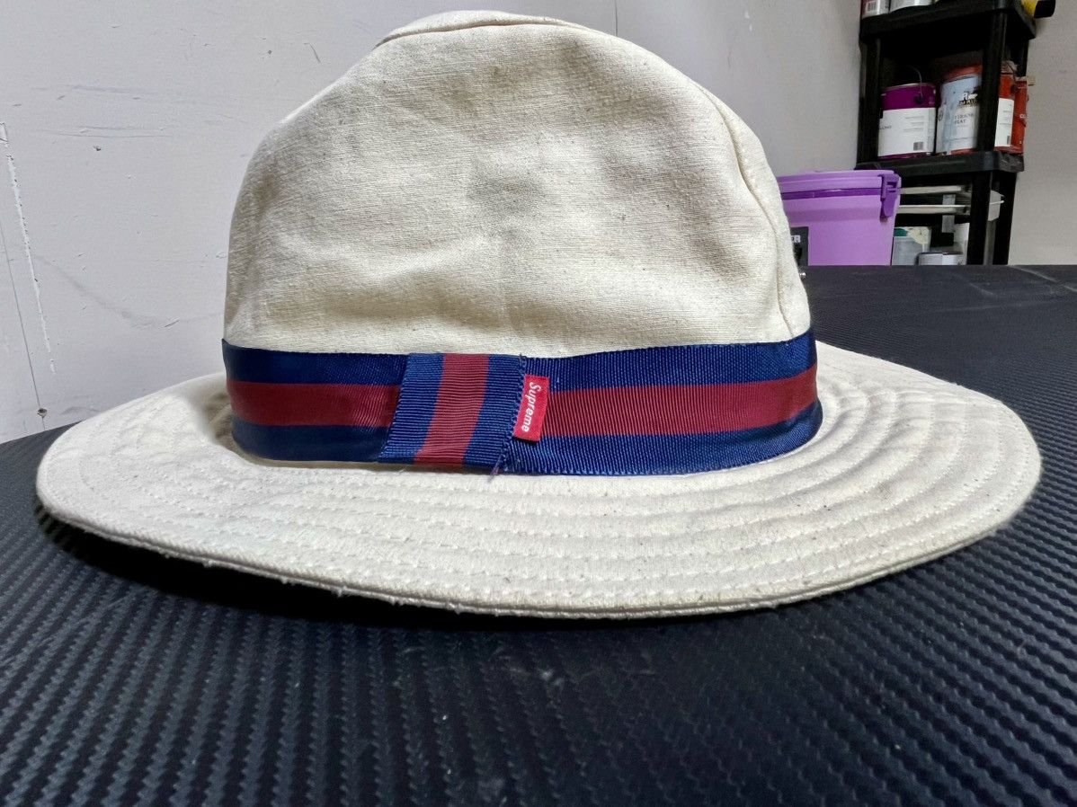 Supreme Supreme 2013 SS13 Canvas Crusher Bucket Hat Size ONE SIZE - 10 Thumbnail