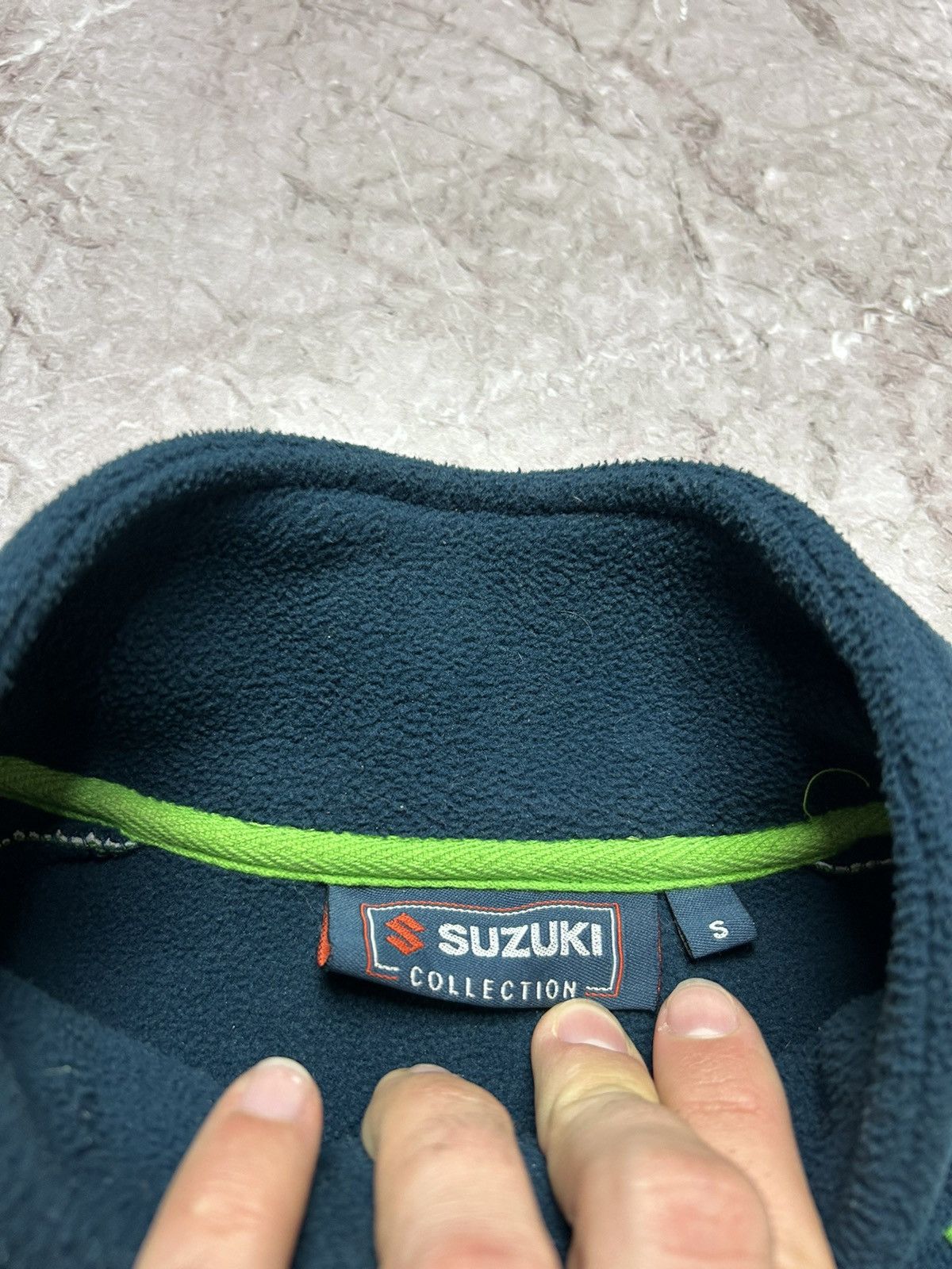 Vintage Vintage Racing Fleeced Jacket Suzuki Size US S / EU 44-46 / 1 - 9 Thumbnail