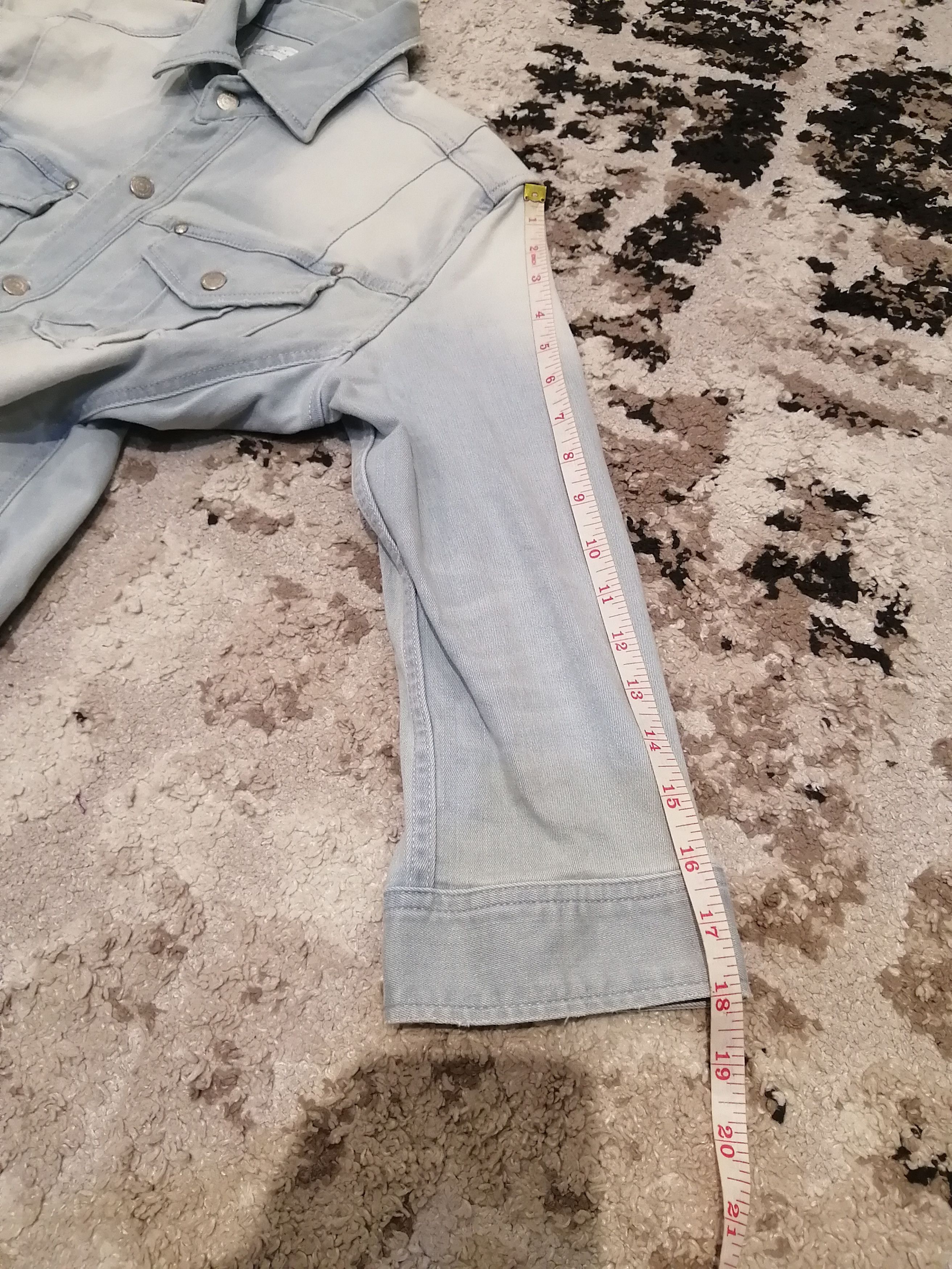 Tornado Mart Tornado Mart Stretch Denim Shirt - Size L Size US L / EU 52-54 / 3 - 10 Thumbnail