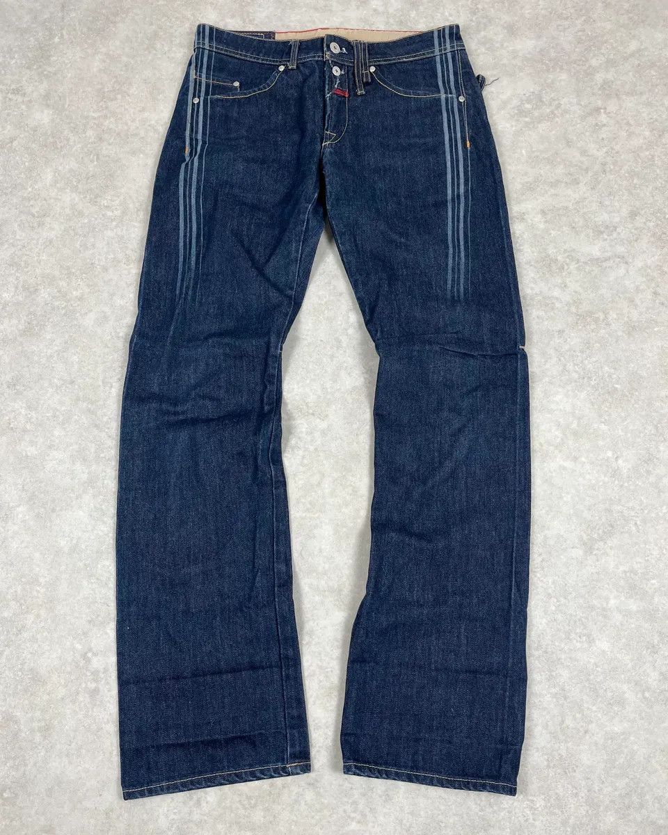 Marithe + Francois Girbaud 2000s Marithé + François Girbaud Large Navy Denim Jeans Size US 30 / EU 46 - 1 Thumbnail