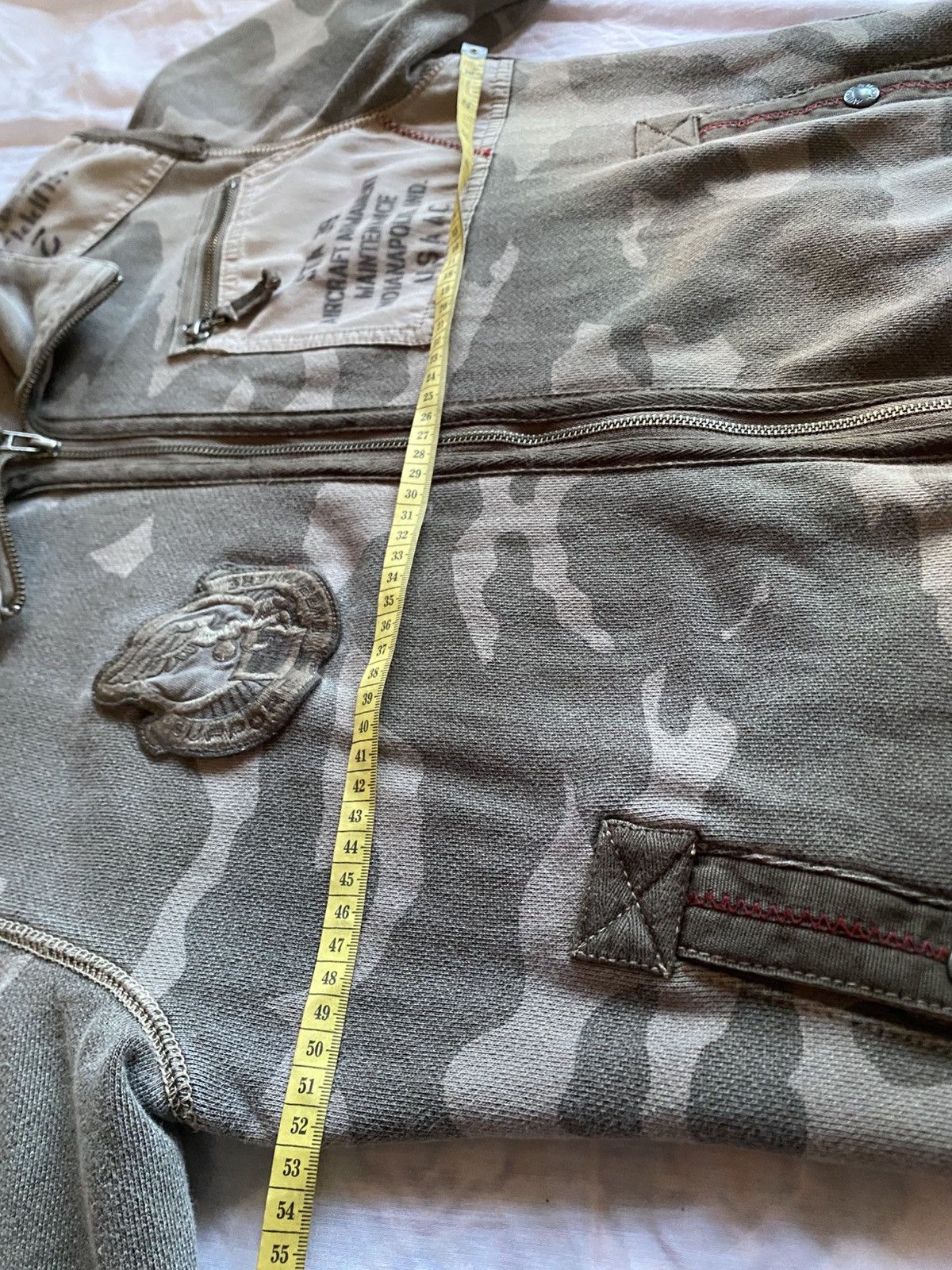 Avirex vintage camo military avirex indianapolis jacket Size US L / EU 52-54 / 3 - 13 Thumbnail