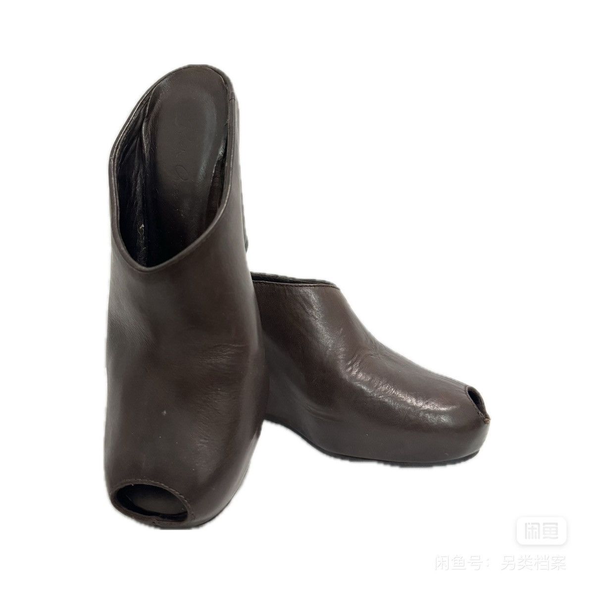 Rick Owens Rick Owens Runway Hight heel Peep-toe shoes Size US 7 / IT 37 - 2 Thumbnail