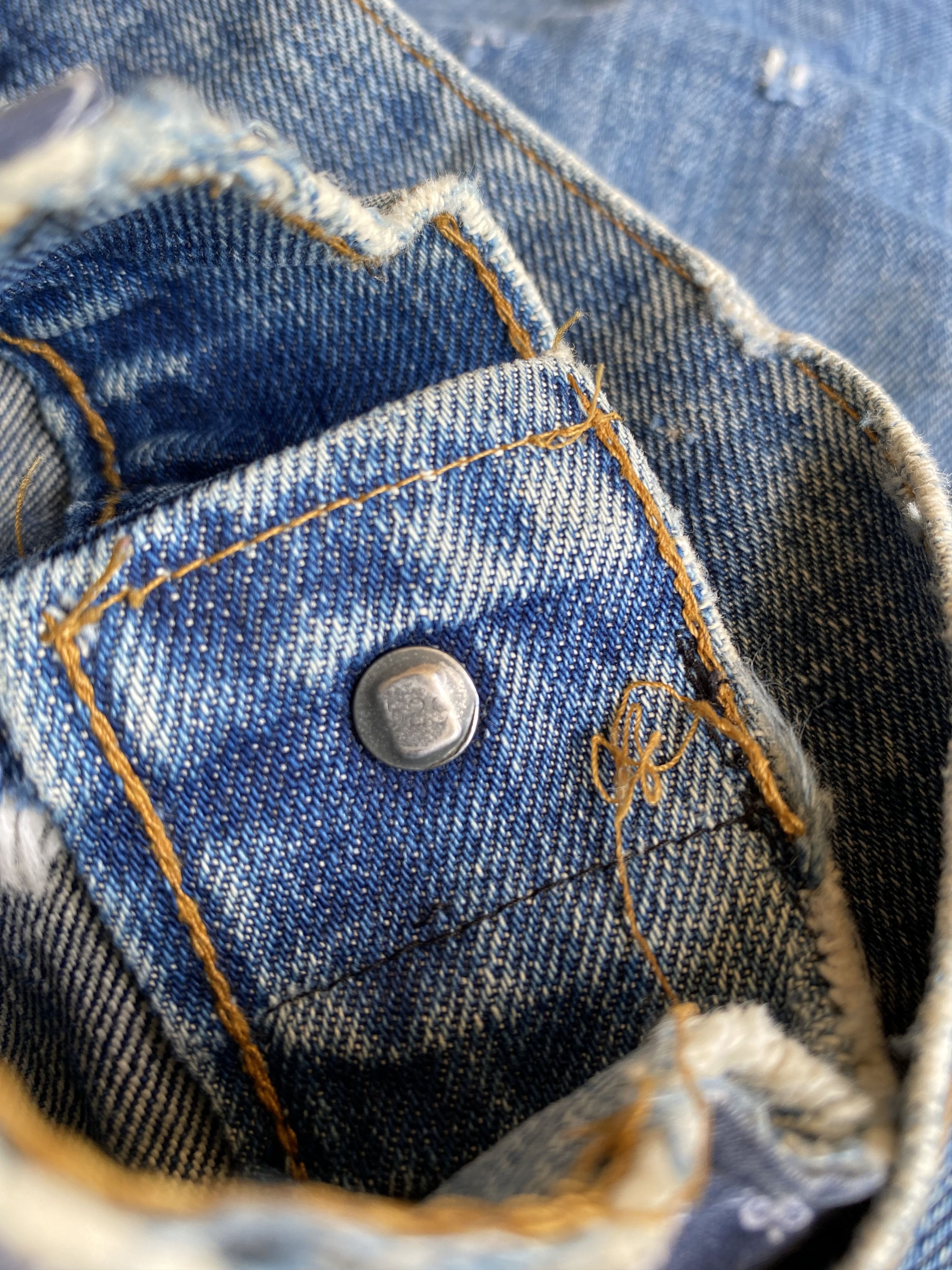 Levi's 70s Levis small e denim jacket Size US S / EU 44-46 / 1 - 8 Thumbnail