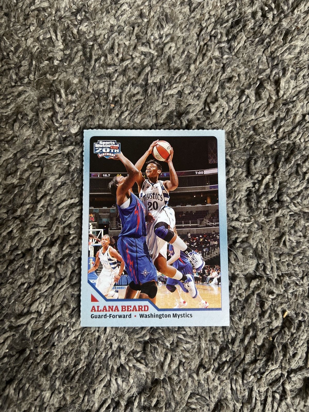 NBA Sports Illustrated Kids #342 Alana Beard Card Size ONE SIZE - 1 Thumbnail