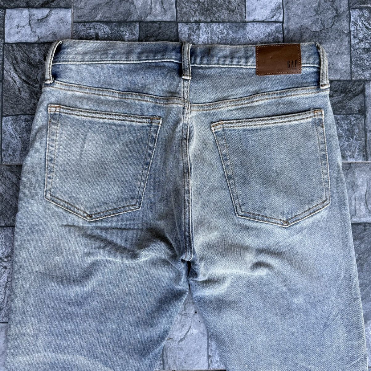 Gap Vintage Gap Slim fit Faded Mud wash Denim Jean Pants Size US 31 - 10 Thumbnail