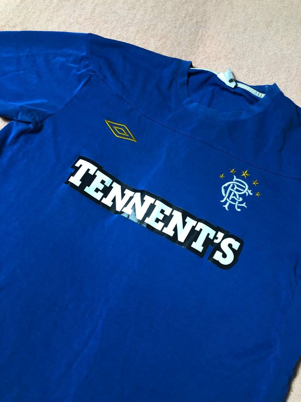 Umbro Umbro Soccer Jersey Glasgow Rangers Scotland Football Size US XL / EU 56 / 4 - 6 Thumbnail
