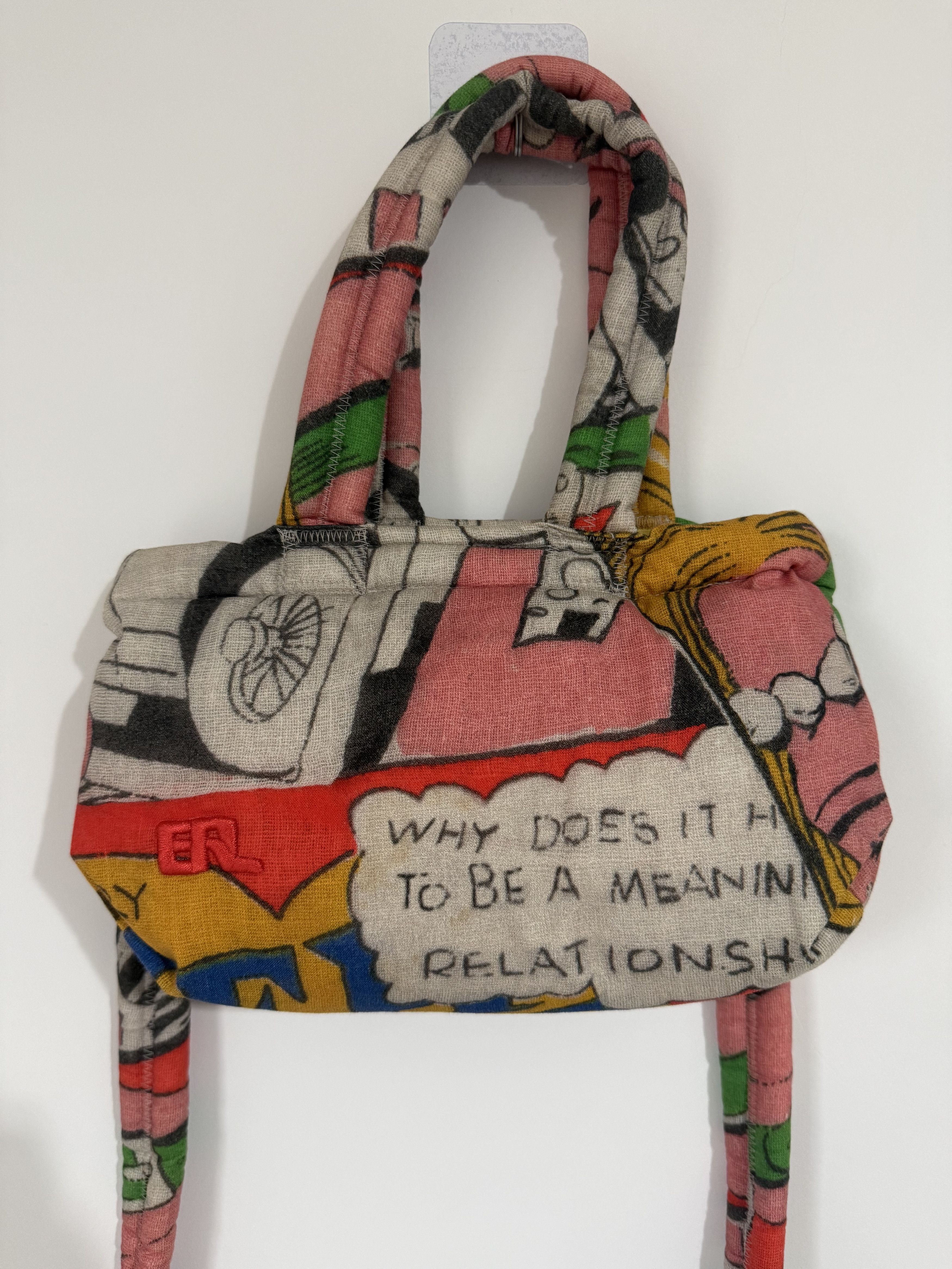 ERL Comic Book Tote Bag In Multicolor Size ONE SIZE - 4 Thumbnail