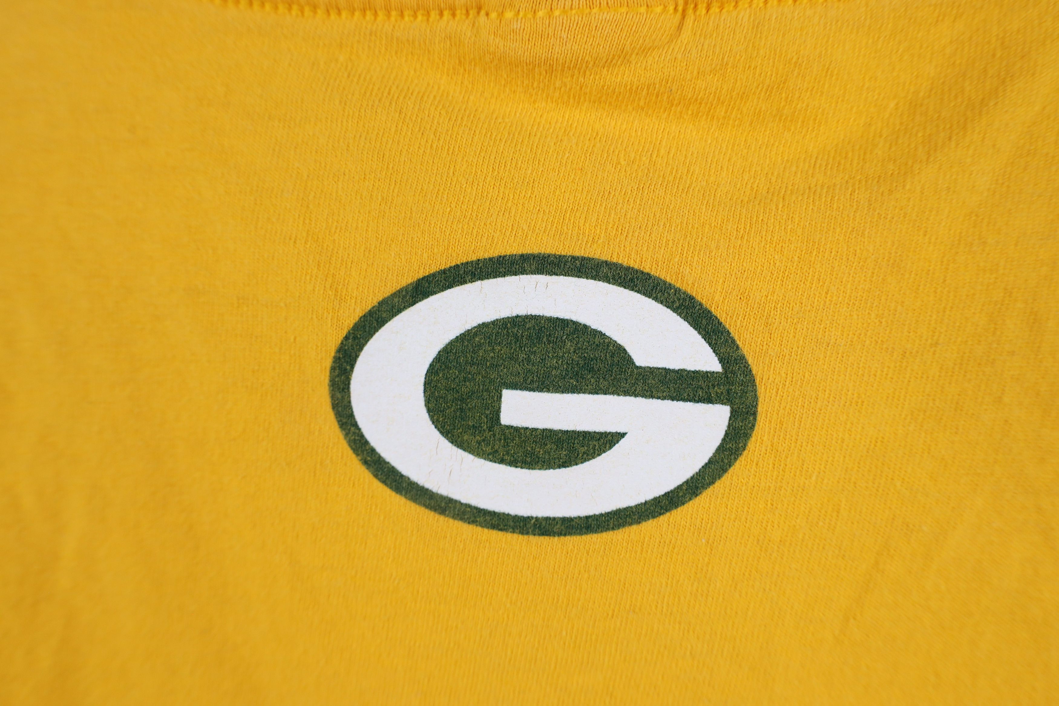 Reebok × Vintage Vintage Reebok Spell Out Green Bay Packers Football T-Shirt Size US L / EU 52-54 / 3 - 13 Thumbnail