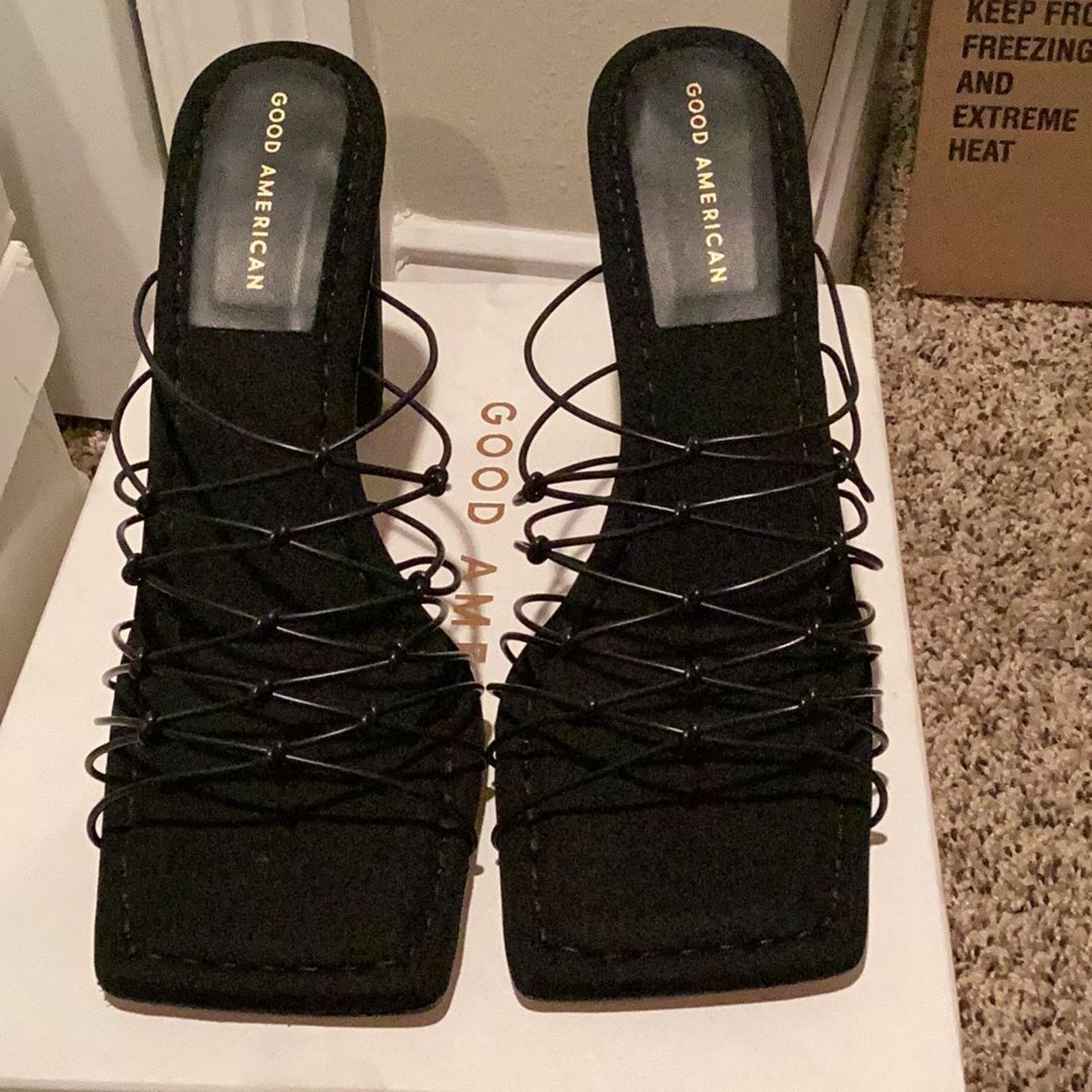 Good American Good American neoprene black Size US 11.5 / IT 41.5 - 1 Thumbnail