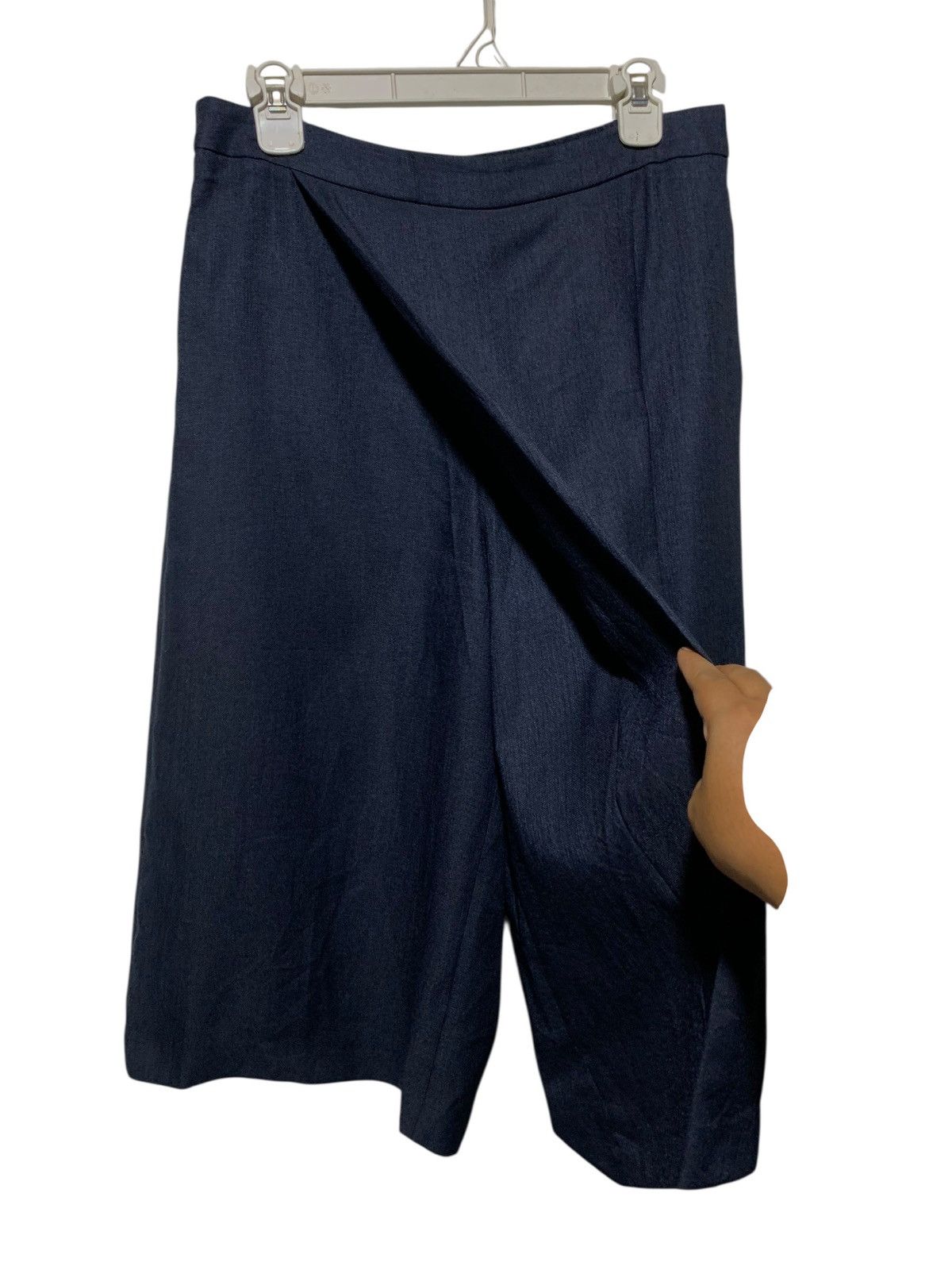 Yohji Yamamoto Comme Ca layered hakama wide leg pants yohji style japan Size US 31 - 3 Thumbnail