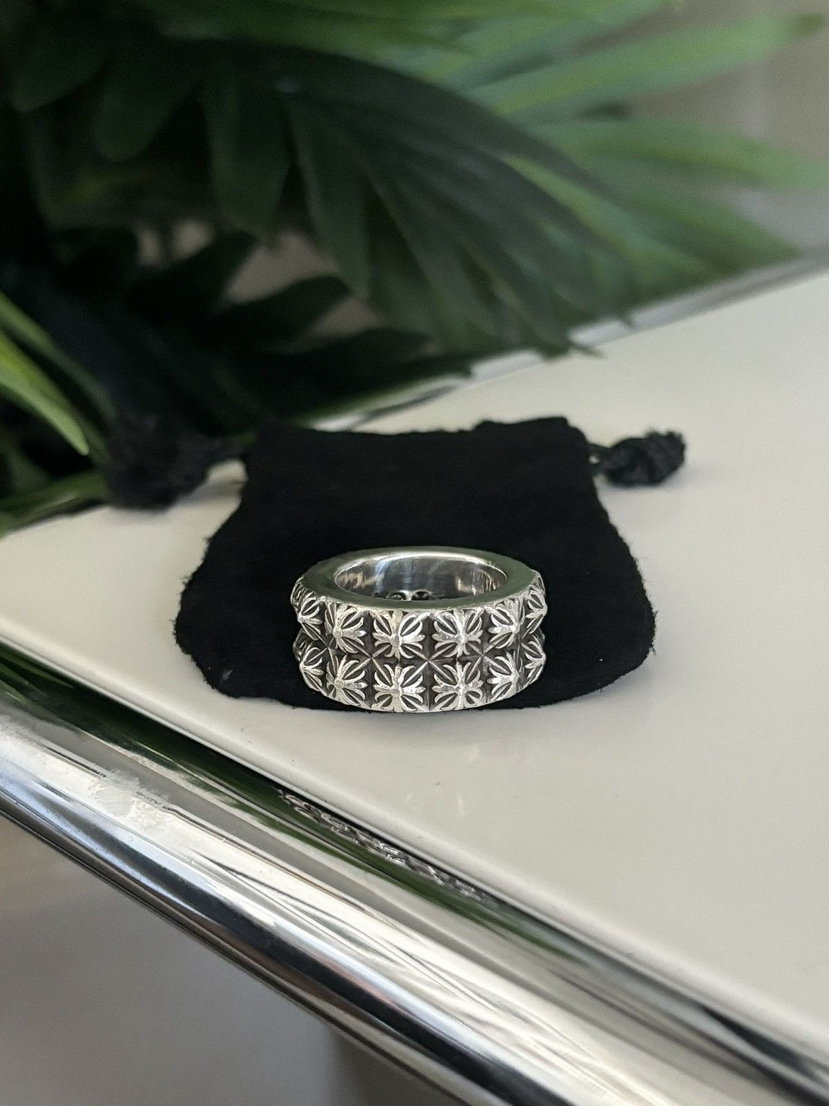 Chrome Hearts RARE - HEAVY DOUBLE PUNK RING Size ONE SIZE - 11 Thumbnail