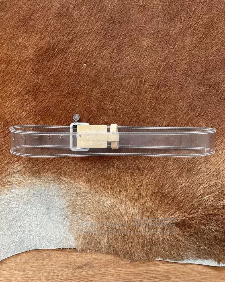 Dries Van Noten Dries Van Noten Transparent Fashion Belt Size ONE SIZE - 2 Thumbnail