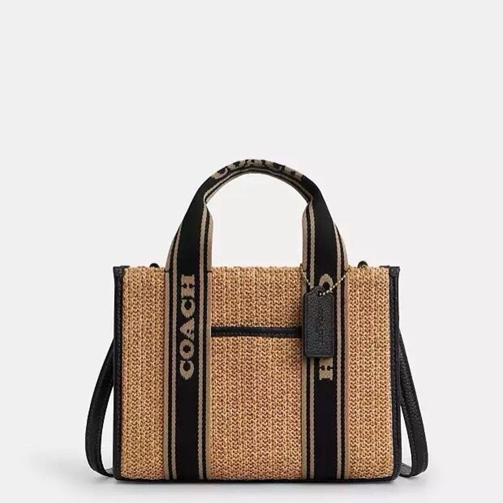 Coach NWT COACH Smith Tote Bag 24 CAL89 Toast Crossbody Leather Size ONE SIZE - 6 Thumbnail