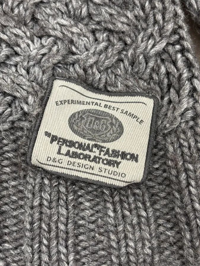Dolce & Gabbana AW2011 Dolce & Gabbana Grey Wool Zip-up Jacket Size US L / EU 52-54 / 3 - 11 Thumbnail