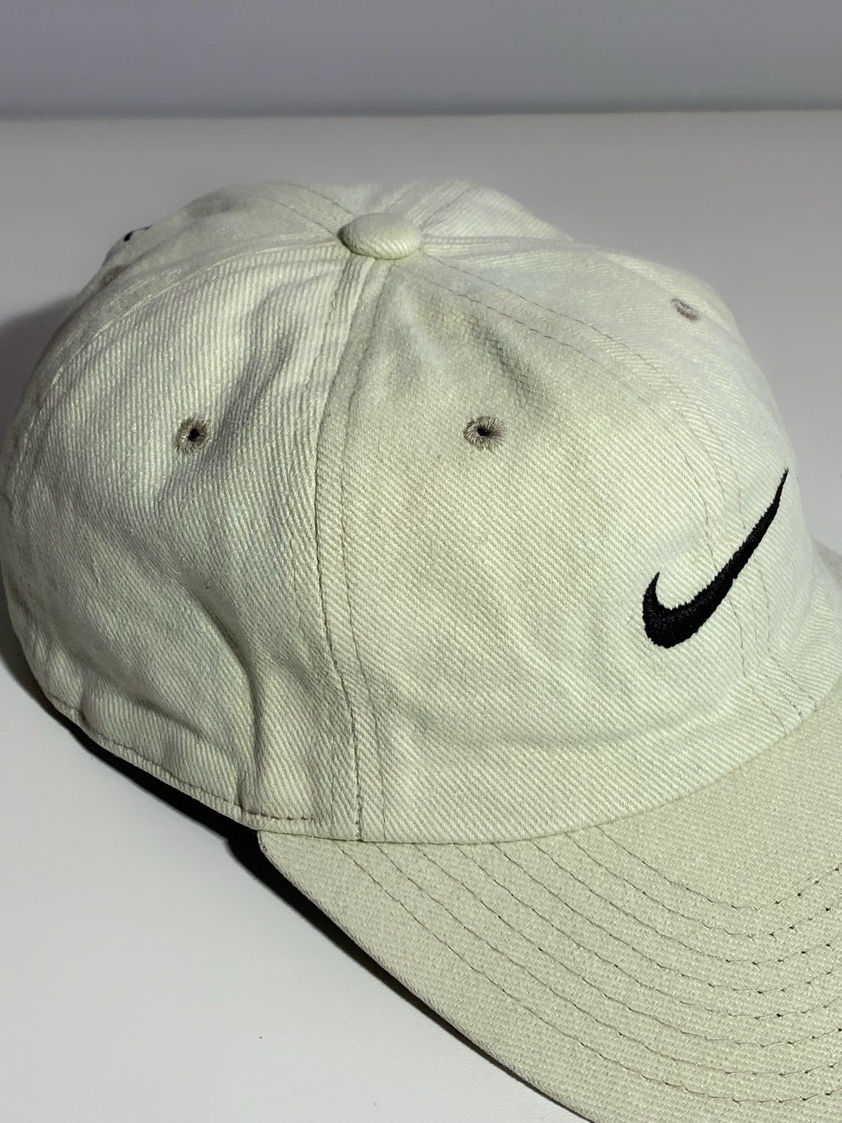 Nike 🔥 VINTAGE 90s NIKE SWOOSH LOGO HYPE Y2k STREETWEAR STYLE Size ONE SIZE - 4 Thumbnail