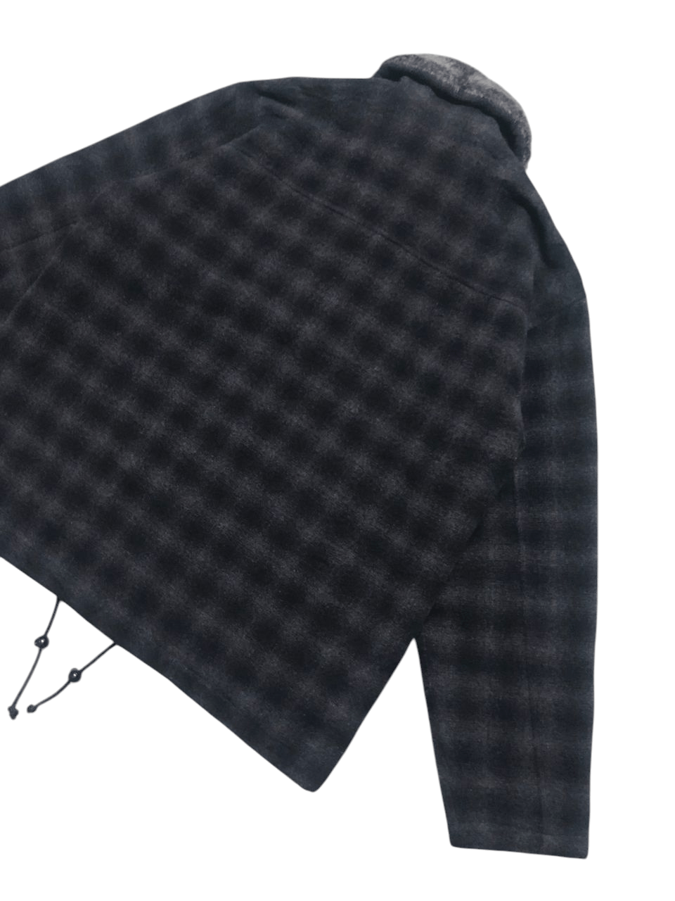 Japanese Brand × Van × Vintage Vintage Van Jac Shadow Plaid Wool Jacket Fur Collar Size US L / EU 52-54 / 3 - 9 Thumbnail