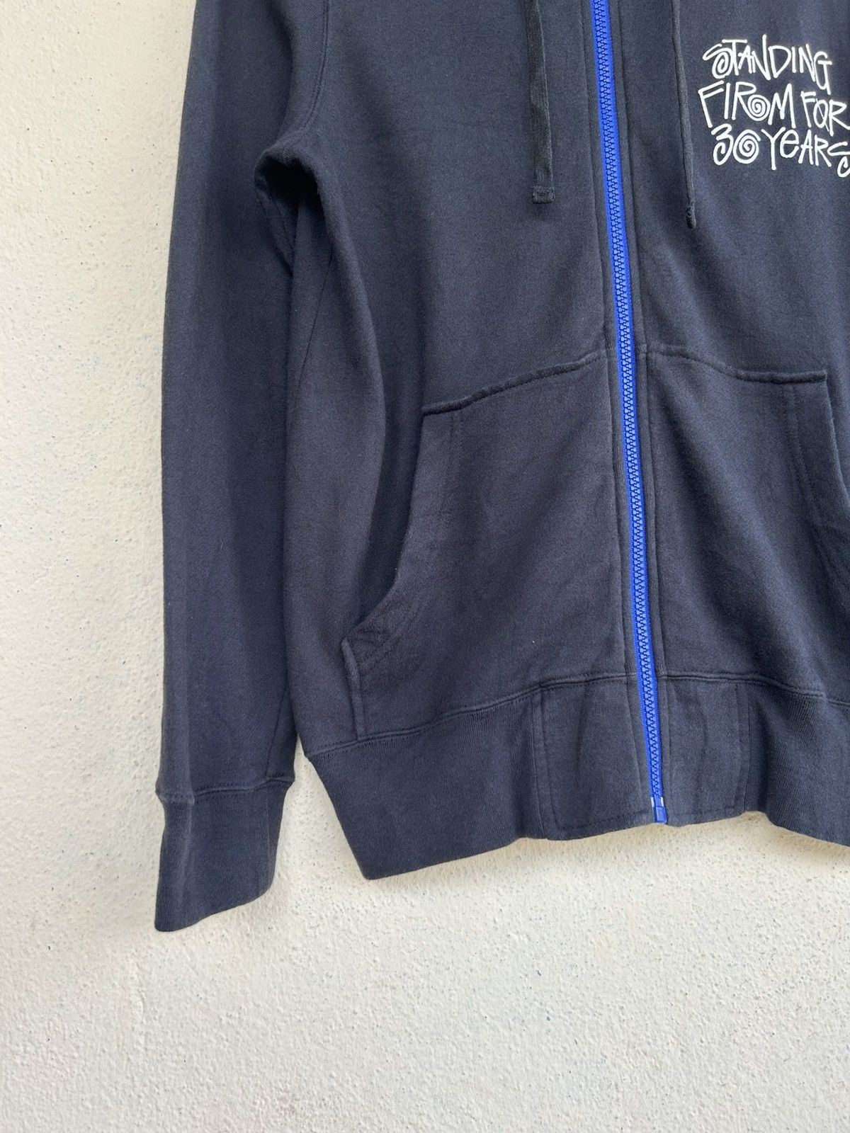 Stussy Stussy Standing Firm From 30 Years Zip Up Hoodie Size US M / EU 48-50 / 2 - 5 Thumbnail