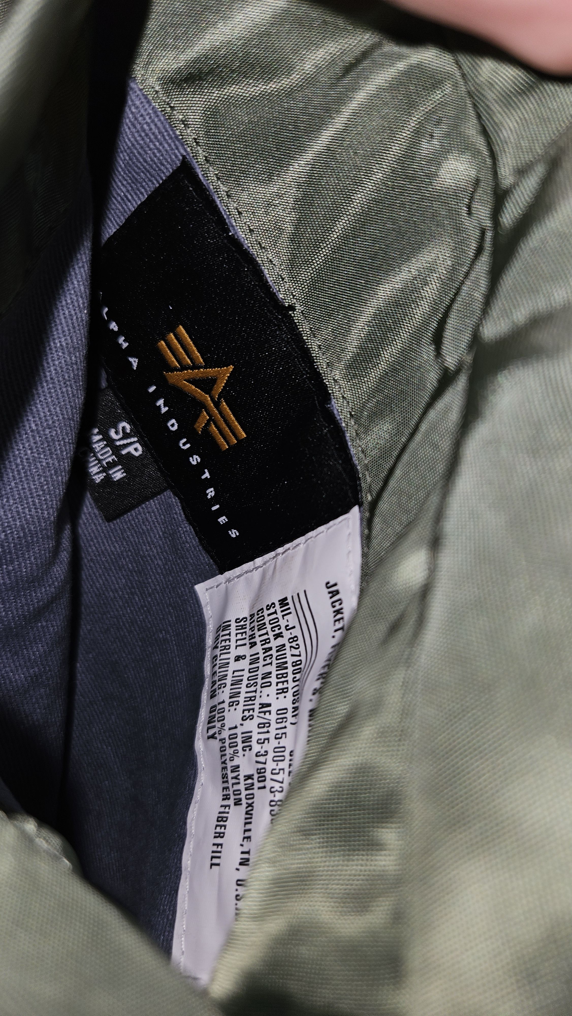 Alpha Industries Flight jacket MA-1 Size US S / EU 44-46 / 1 - 5 Thumbnail
