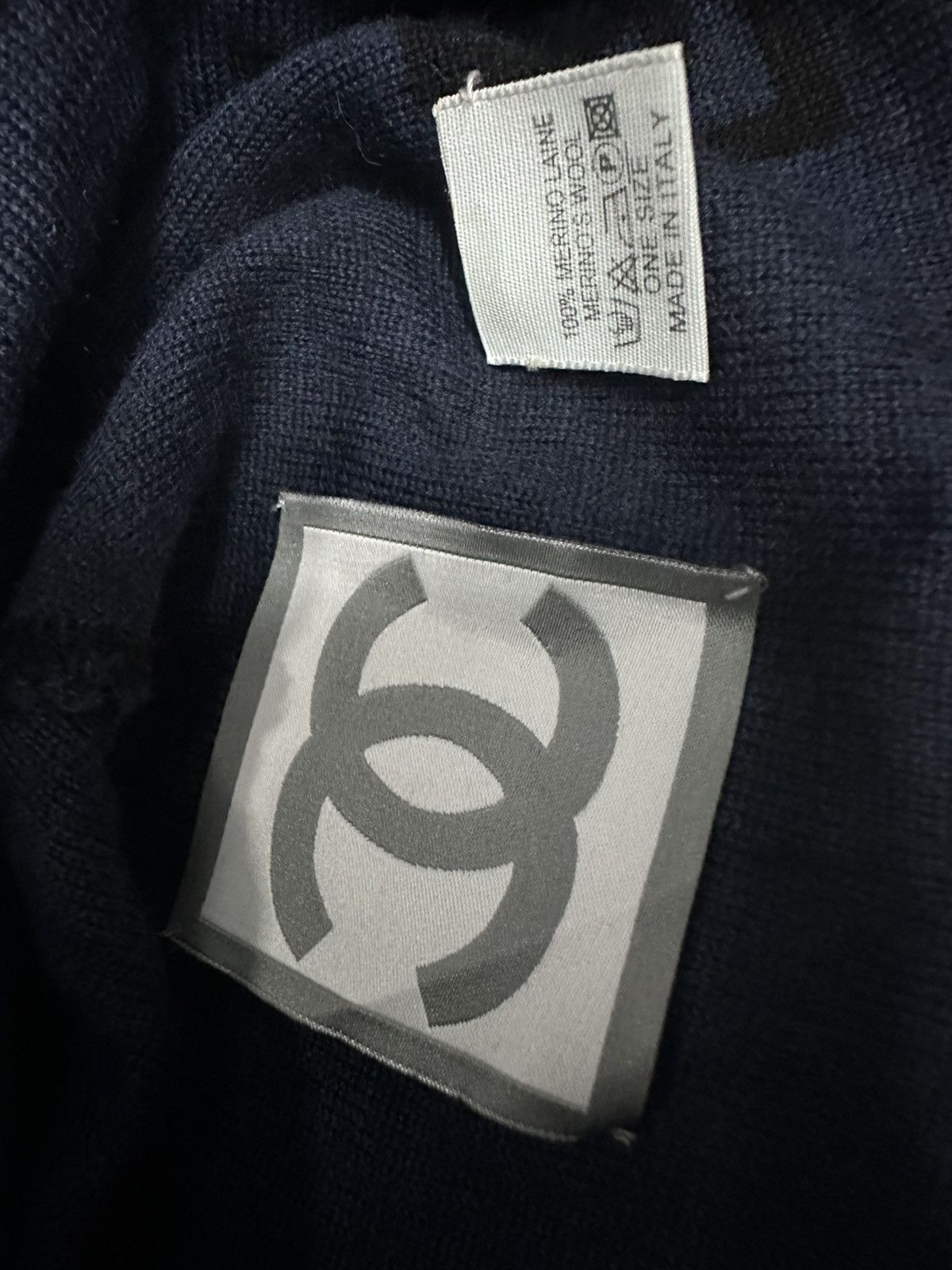 Chanel RARE ‼️ CHANEL Coco Mark logo beanie Size ONE SIZE - 8 Thumbnail