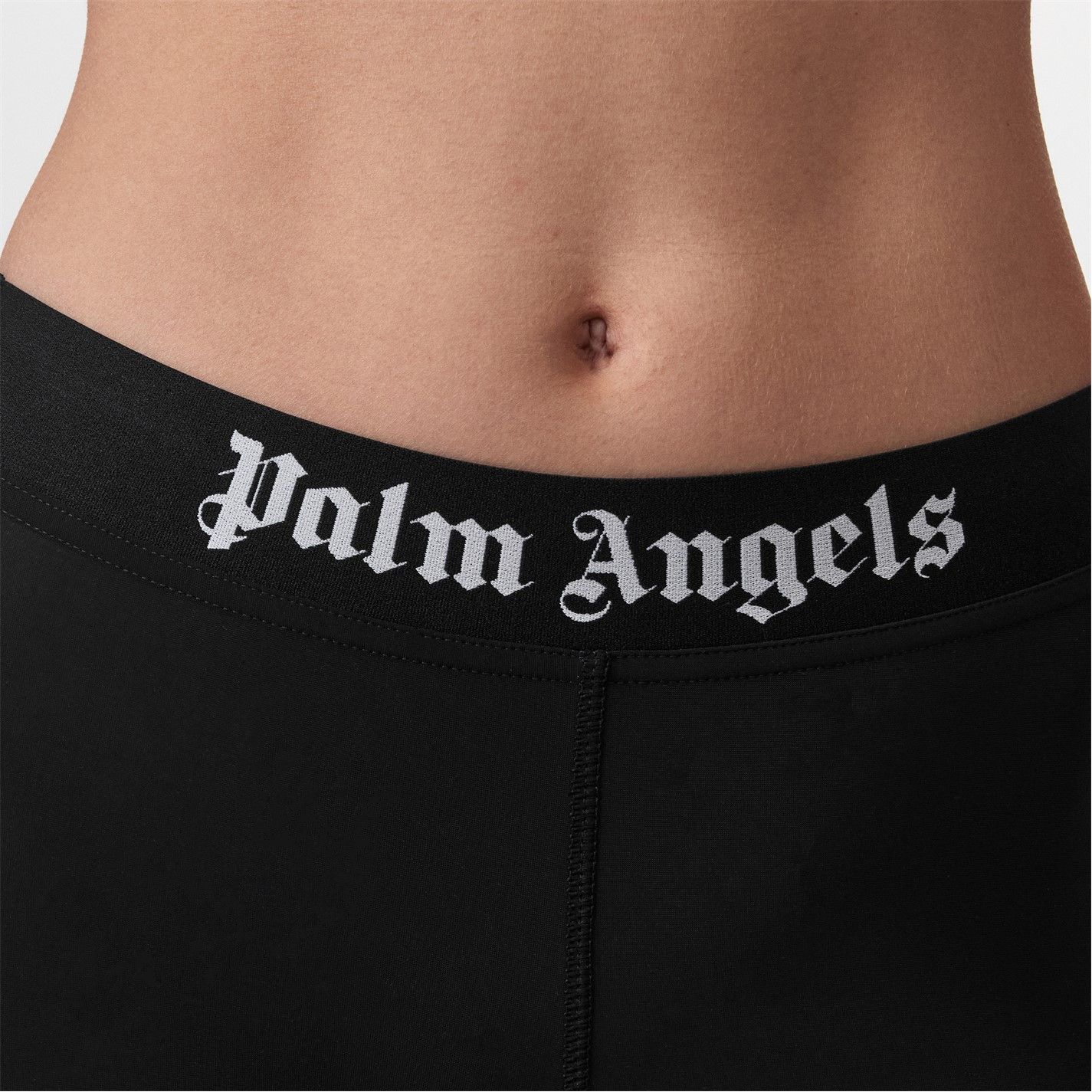 Palm Angels o1g2r1mq0325 Logo Legging in Black Size 25" / US 0 / IT 36 - 4 Thumbnail