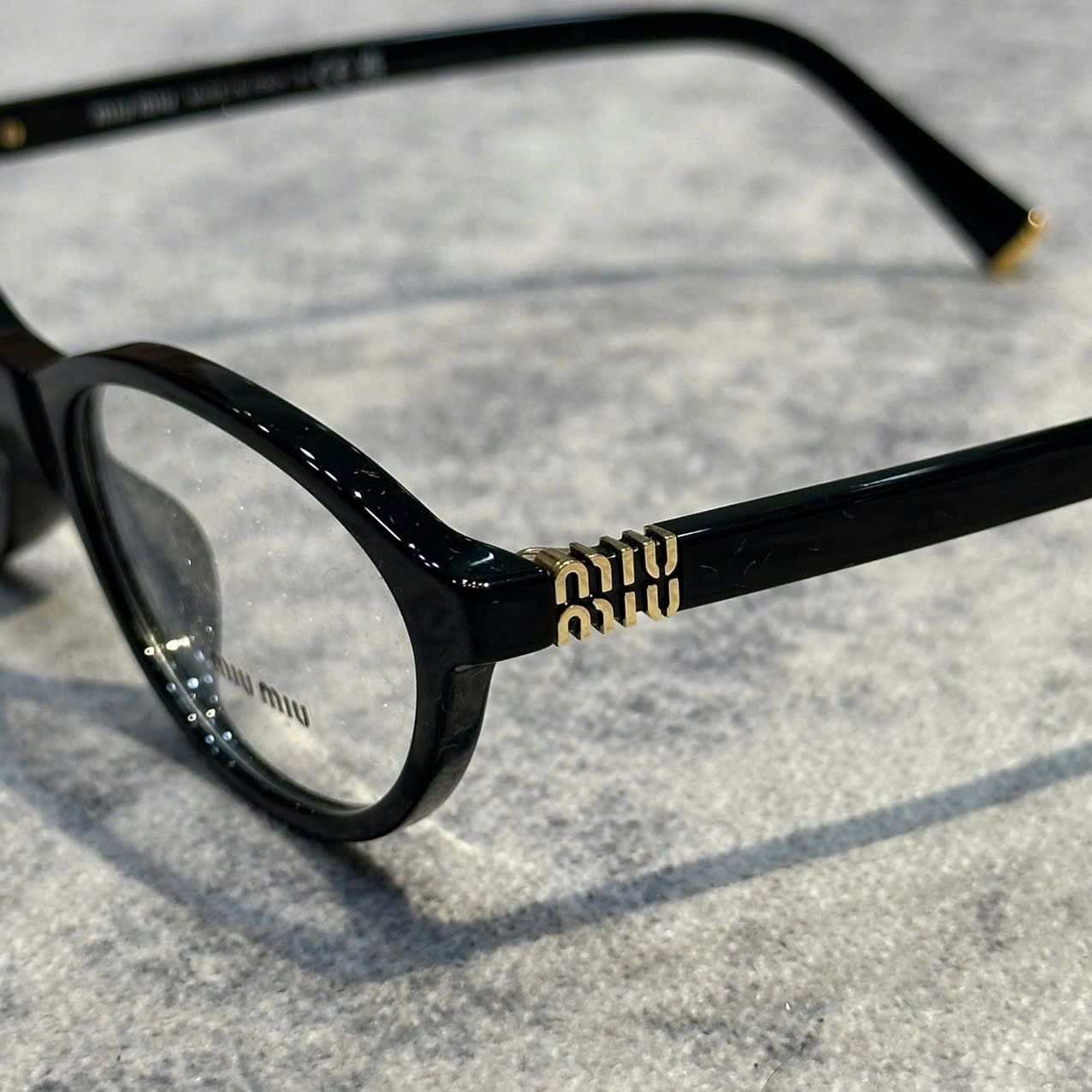 Miu Miu MIU MIU MU 09XV 16K1O1 Sunglasses BLACK Size ONE SIZE - 3 Thumbnail