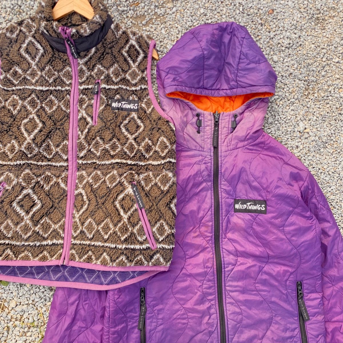 Wild Things Vintage Wild Things Quilted reversable jacket Size US M / EU 48-50 / 2 - 8 Thumbnail