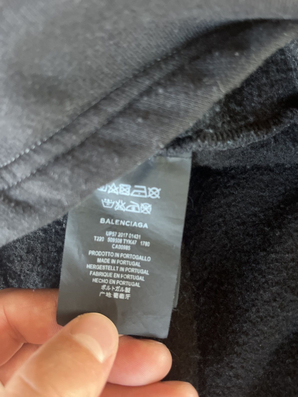 Balenciaga Black hoodie Size US M / EU 48-50 / 2 - 4 Thumbnail
