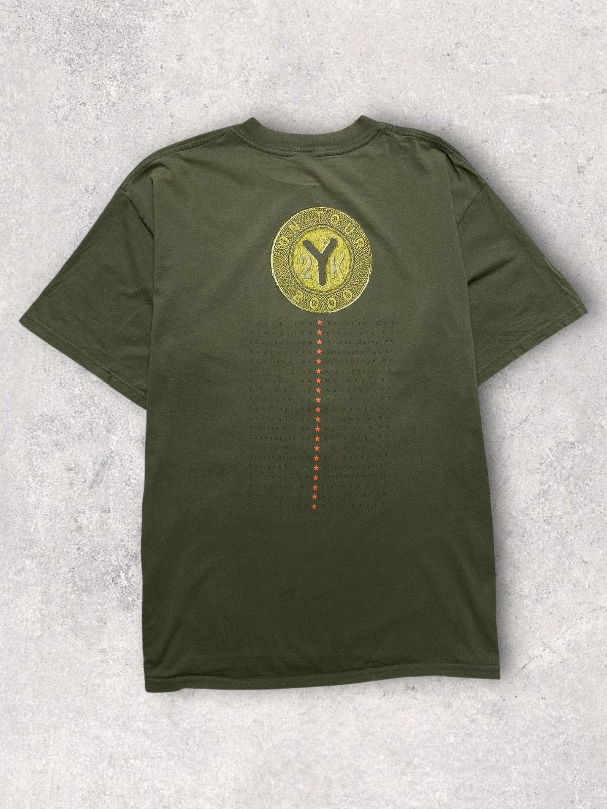 Other Steely Dan American band vintage Y2K rock green t-shirt Size US XL / EU 56 / 4 - 2 Thumbnail