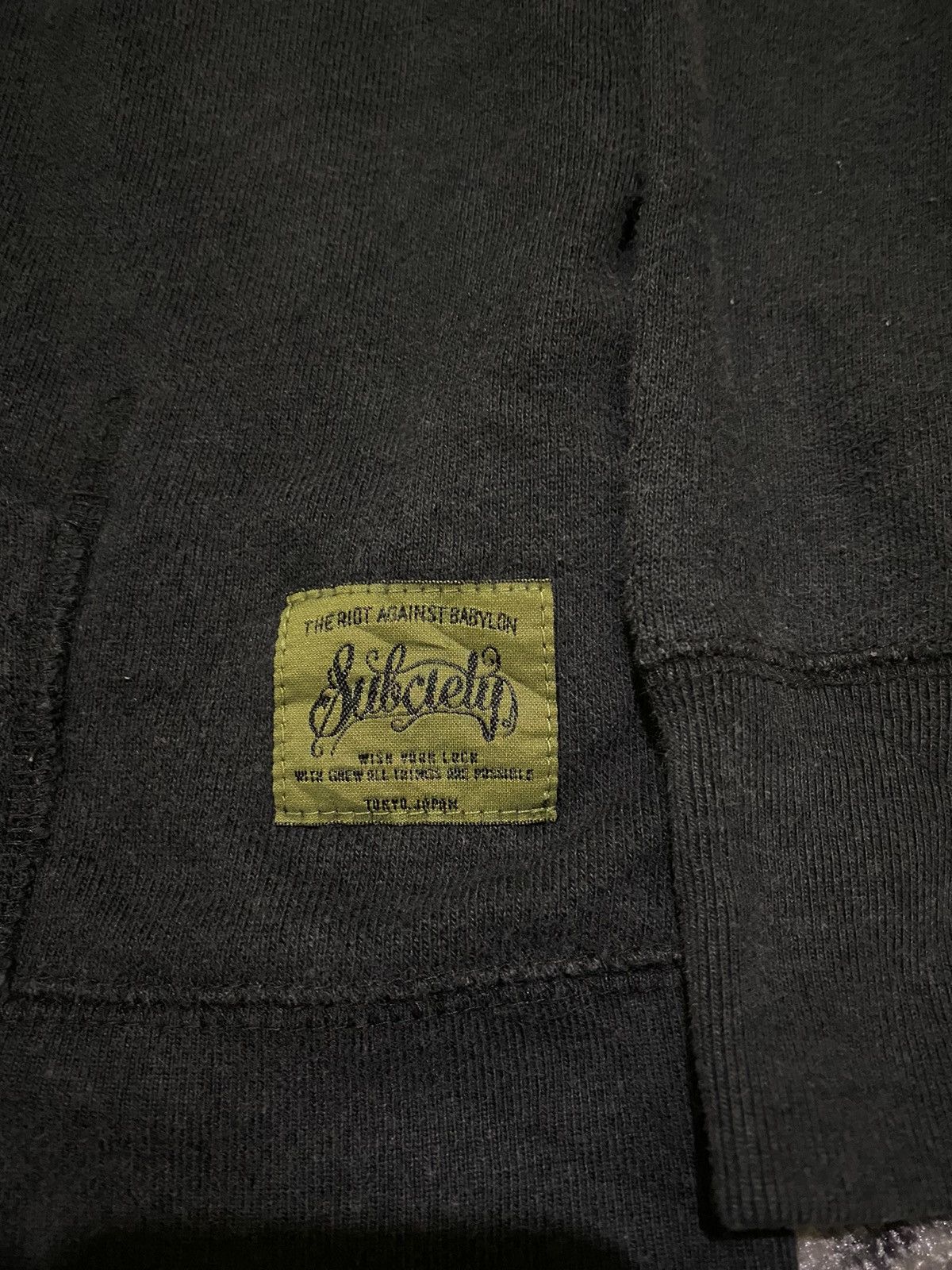 Hysteric Glamour × If Six Was Nine × Japanese Brand Y2k Subciety tokyo japan skull ifsixwasnine Hoodie Size US XL / EU 56 / 4 - 4 Thumbnail