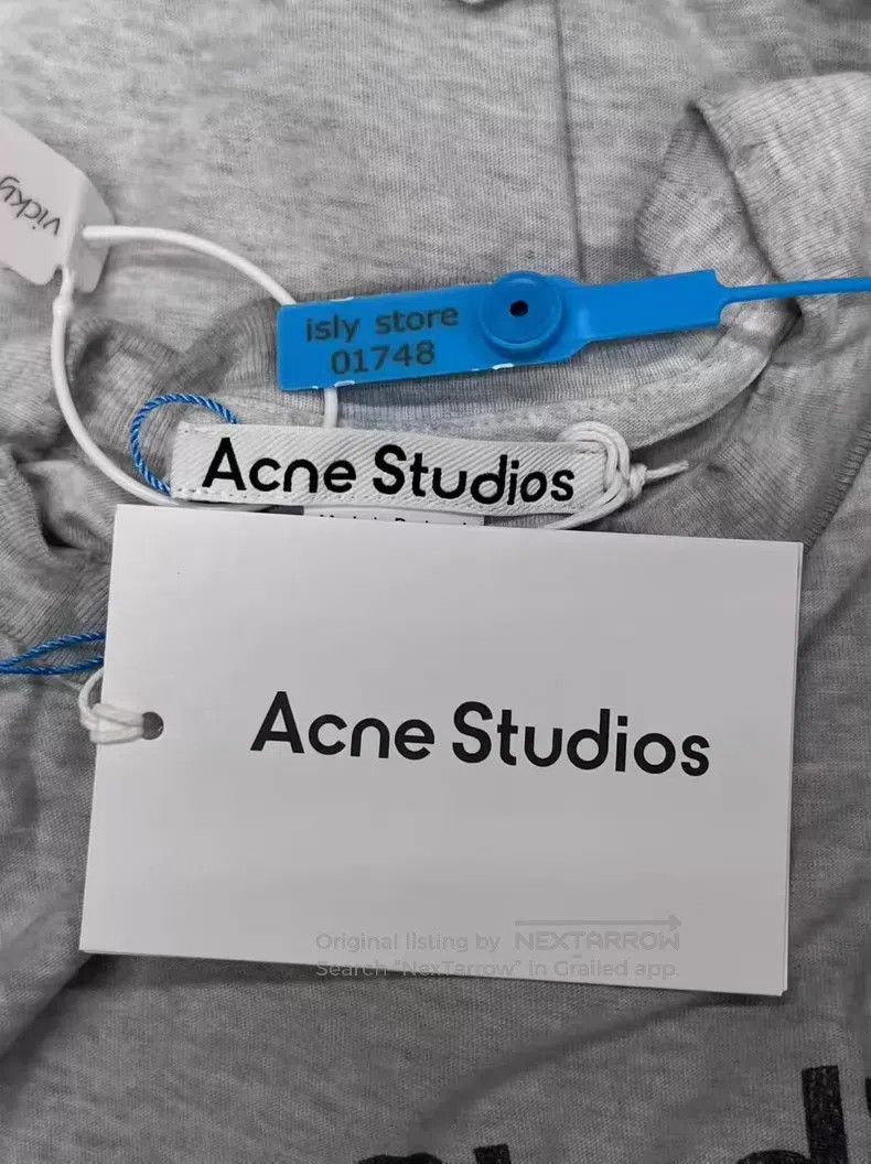 Acne Studios Acne Studios 1996 series letter print casual crewneck shor Size XXS / US 00 / IT 34 - 5 Thumbnail