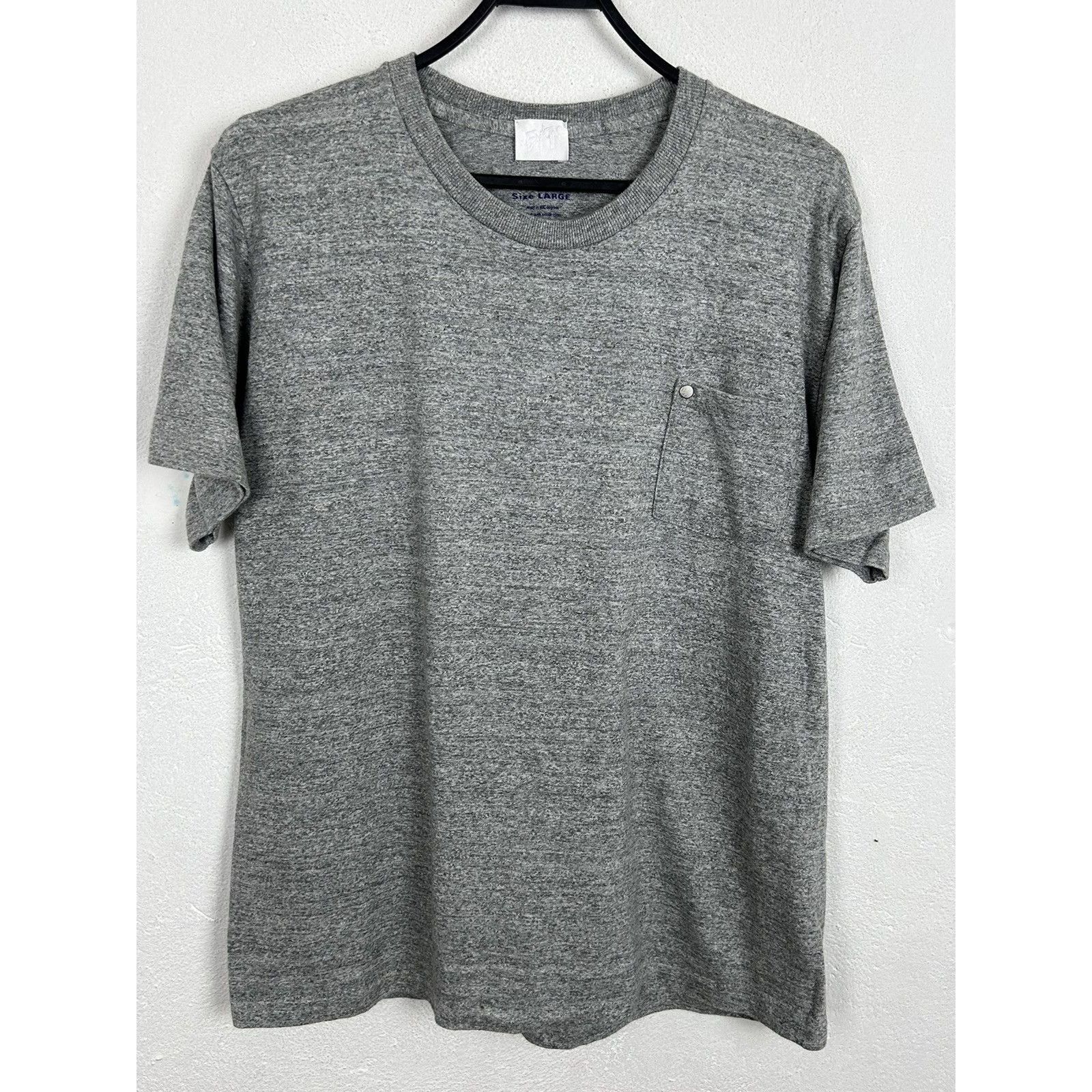 Eytys Eytys Made In Japan Pocket Short Sleeve T-Shirt In Grey Size US L / EU 52-54 / 3 - 1 Thumbnail