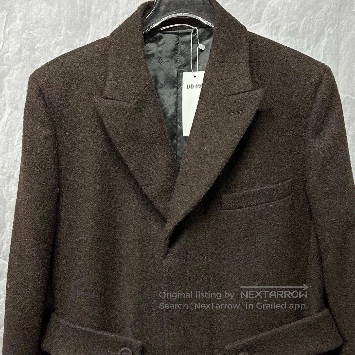 Dior dior alpaca wool oversized coat. Size US L / EU 52-54 / 3 - 2 Thumbnail