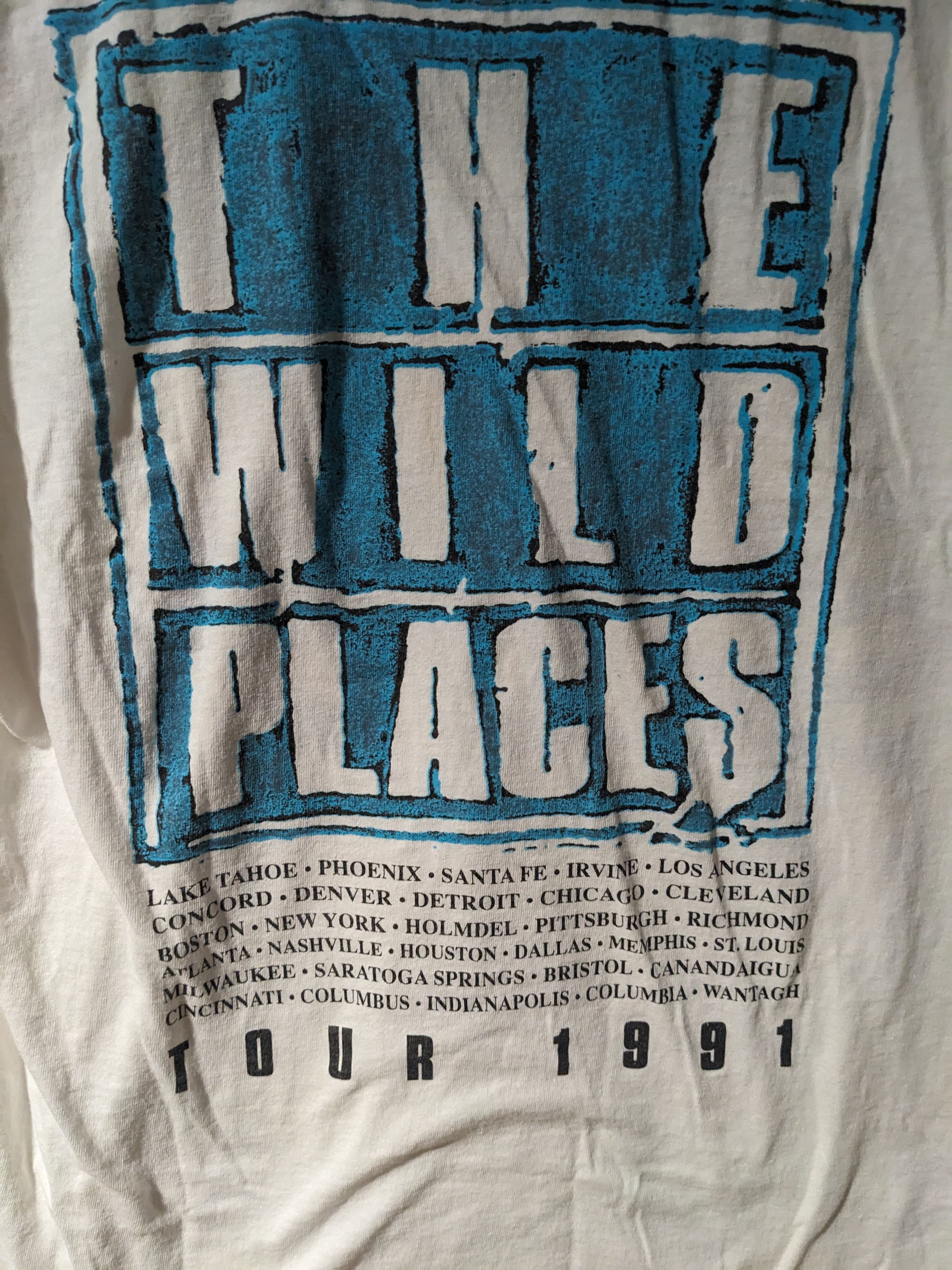 Band Tees × Vintage Vintage 1991 Dan Fogelberg The Wild Places Tour T-Shirt Size US S / EU 44-46 / 1 - 6 Thumbnail