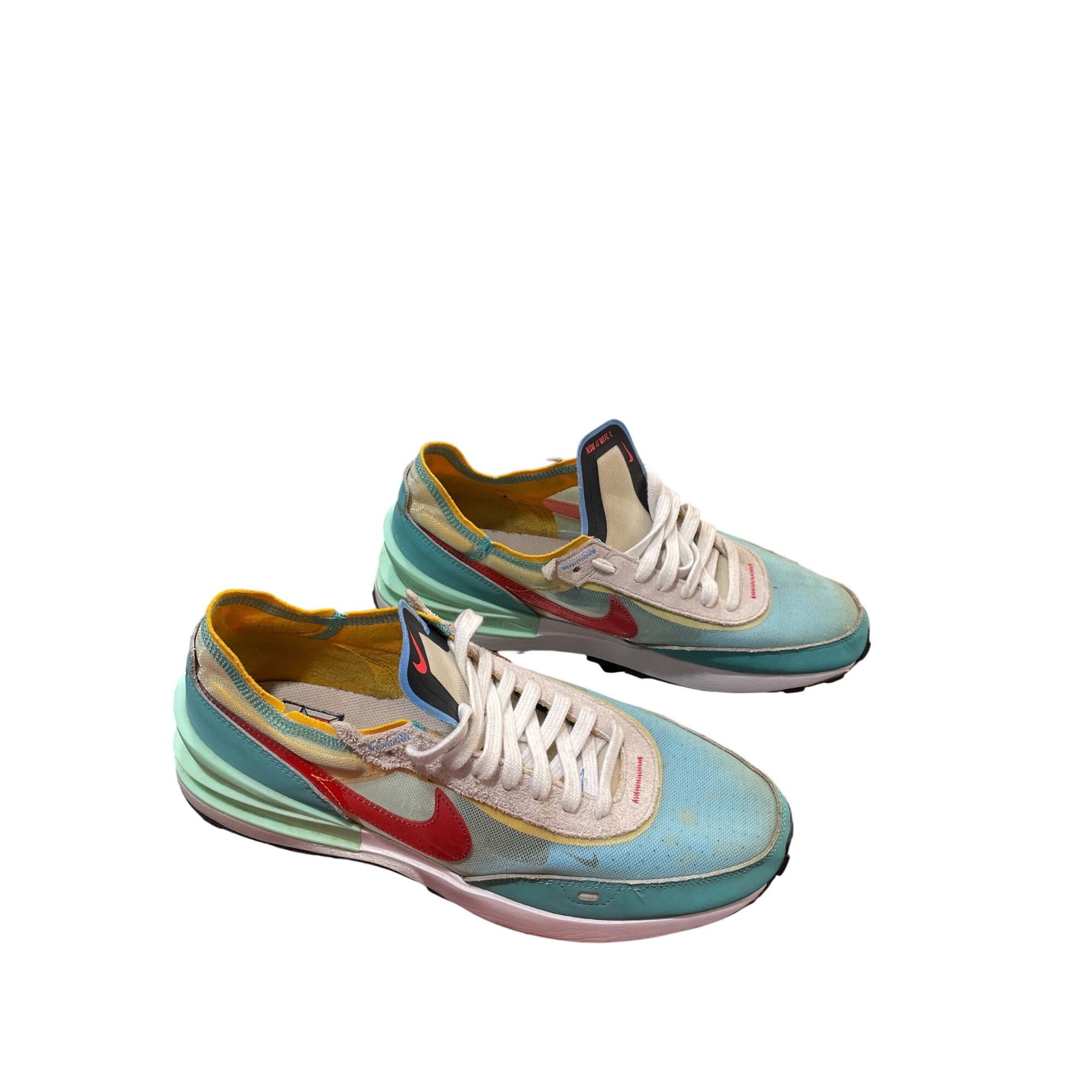 Nike Nike Waffle 1 Multi Easter University Red men low top sneake Size US 12 / EU 45 - 3 Thumbnail