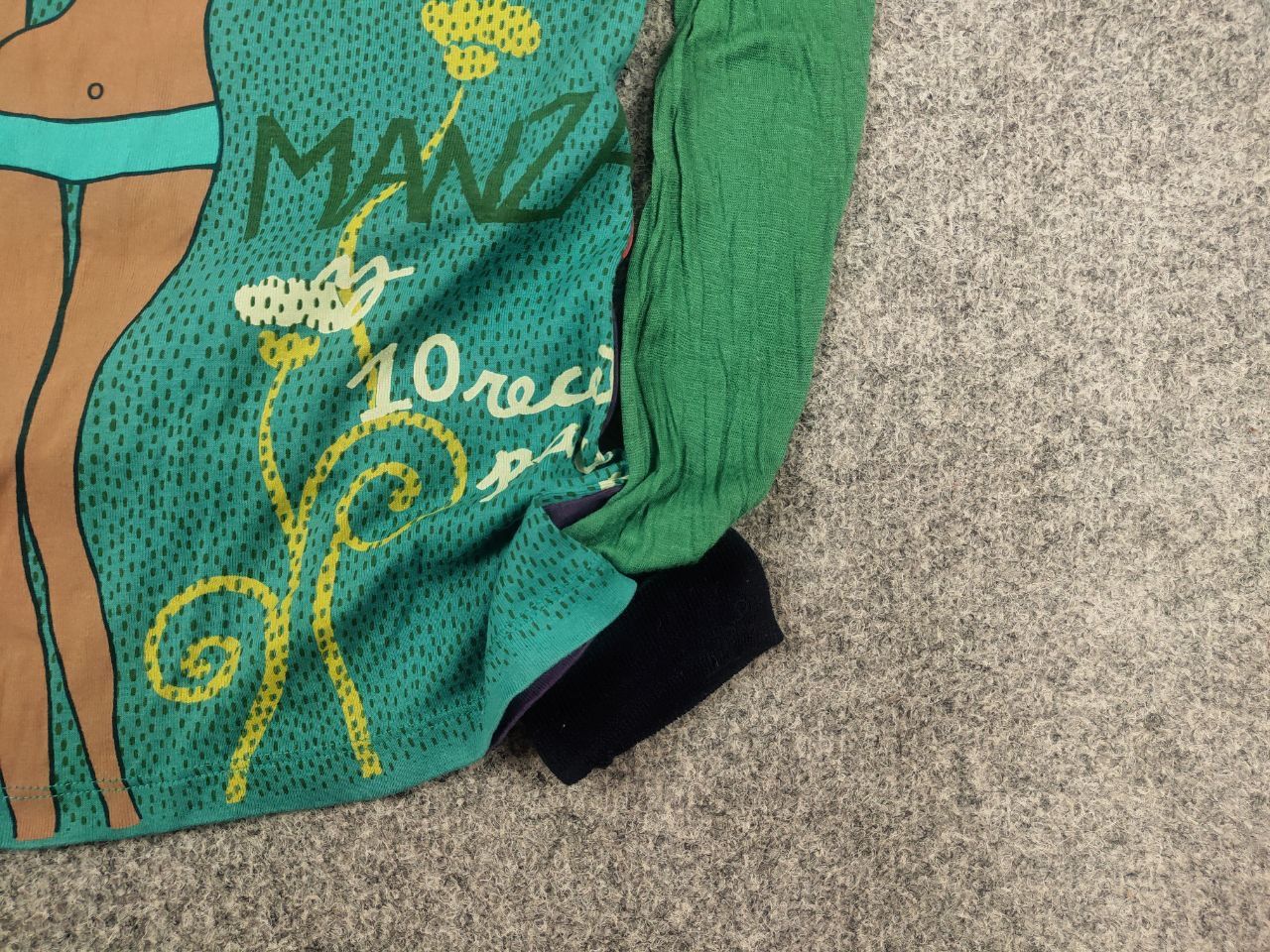 Custo Barcelona Vintage Y2K Pop Art Long sleeve Top Hysteric