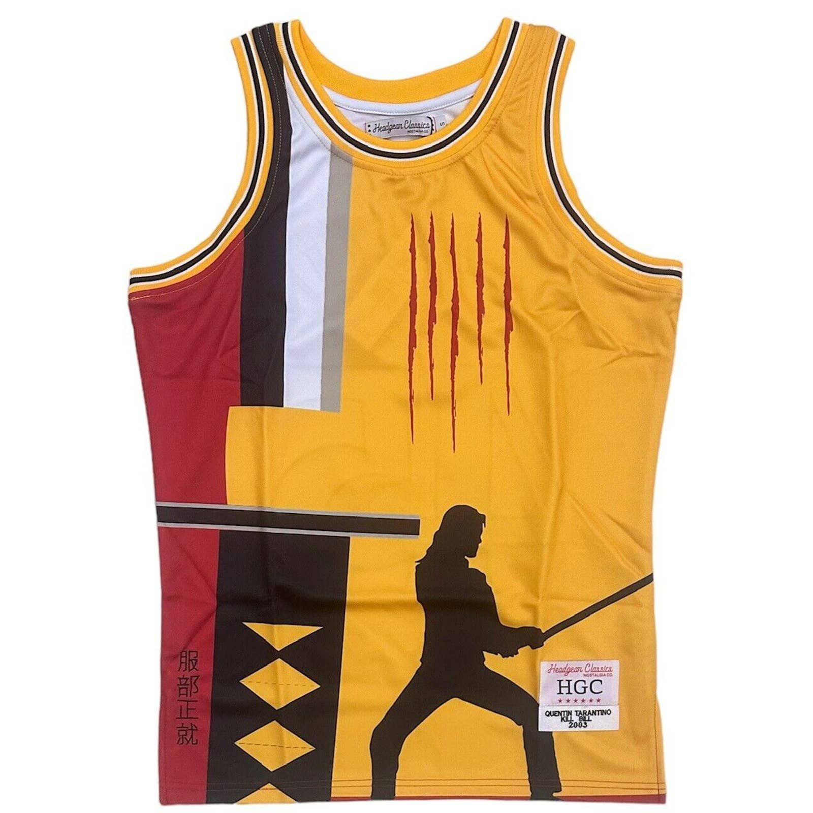 Other Kill Bill Tarantino Mens Headgear Classics Basketball Jersey Size US XXL / EU 58 / 5 - 2 Thumbnail
