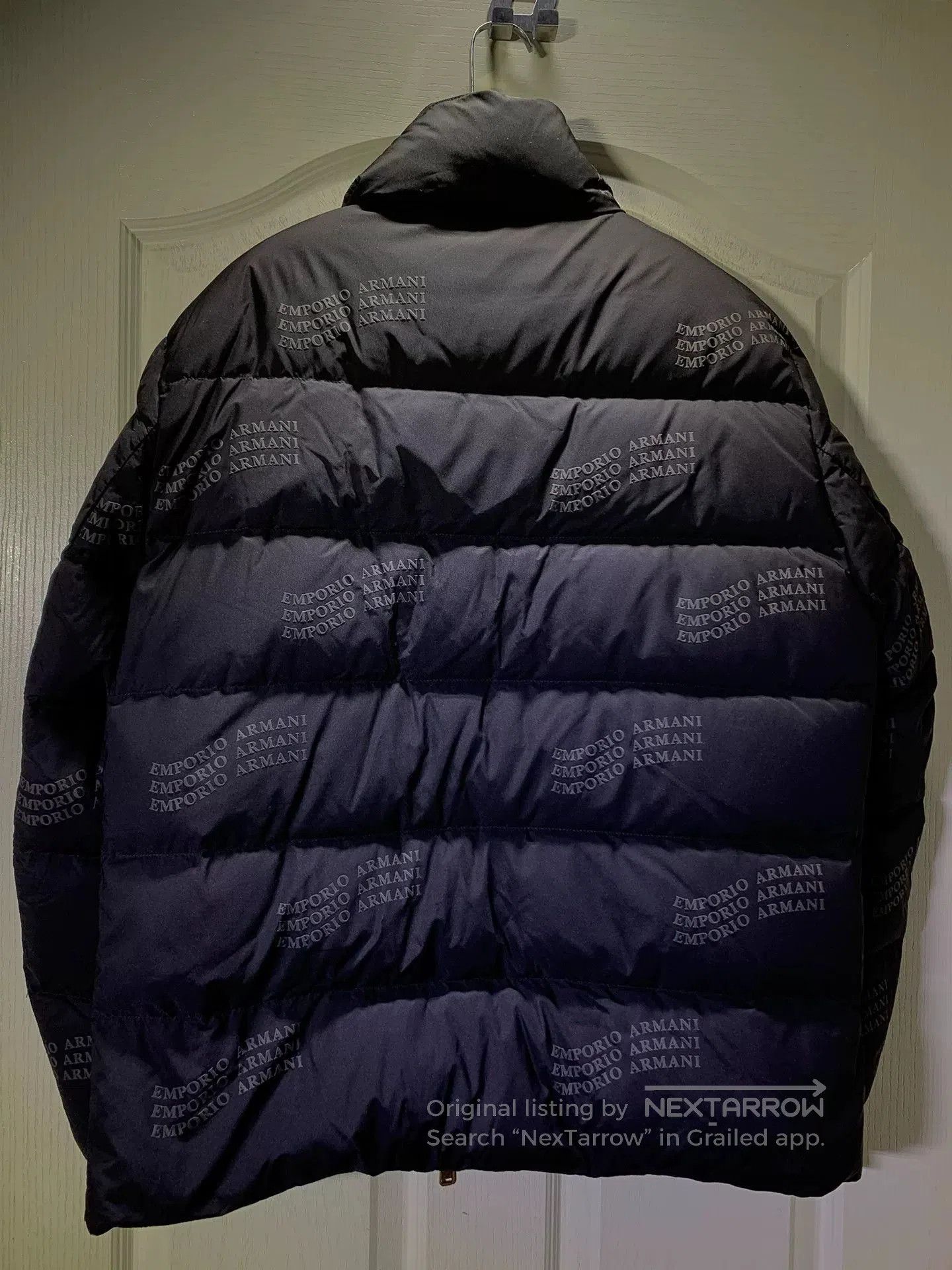 Emporio Armani Emporio Armani Men's Stand Collar Down Jacket. Size US L / EU 52-54 / 3 - 8 Thumbnail