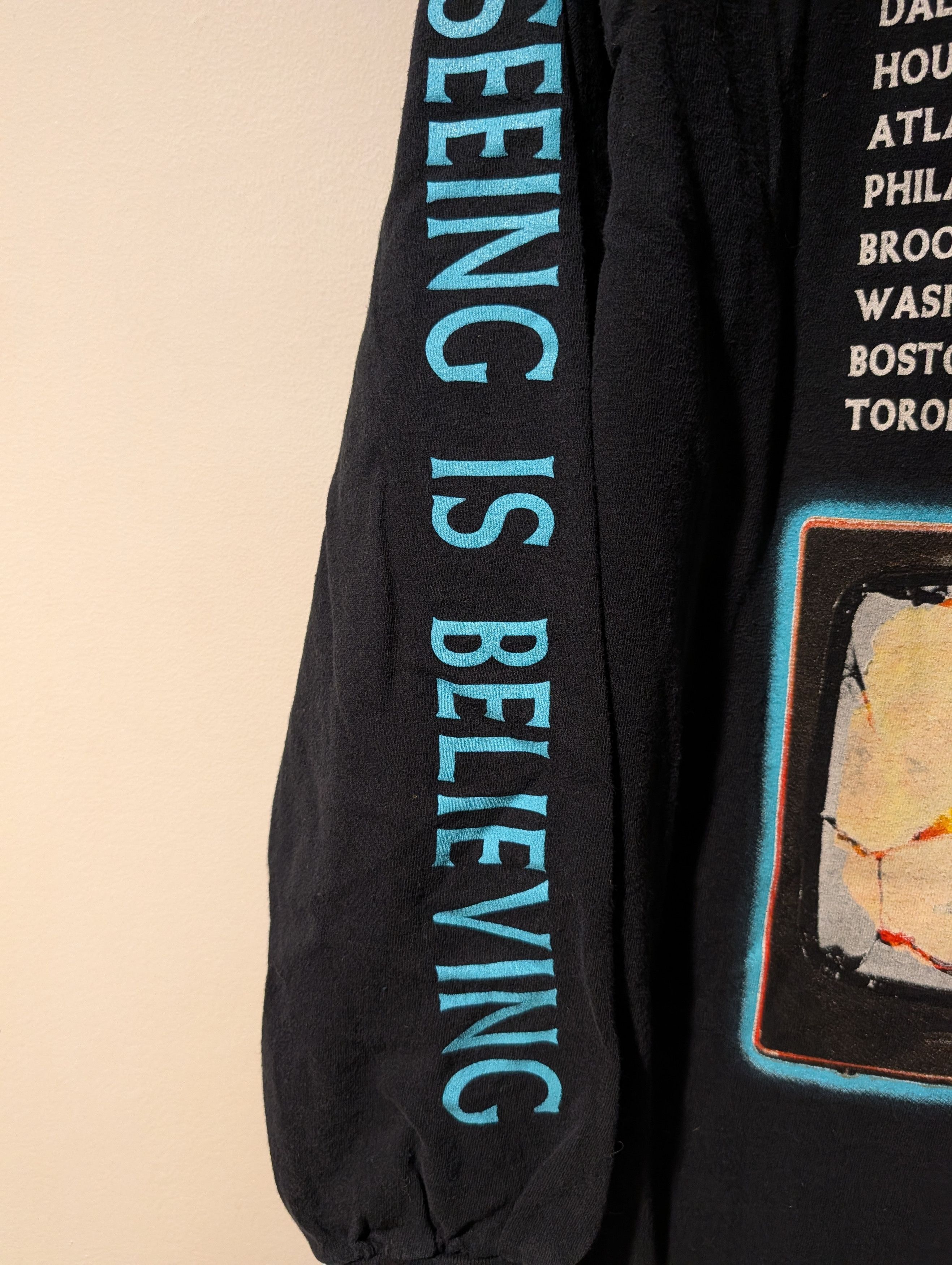 Travis Scott Travis Scott Astroworld Long Sleeve Tee Seeing Is Believing Size US M / EU 48-50 / 2 - 3 Thumbnail