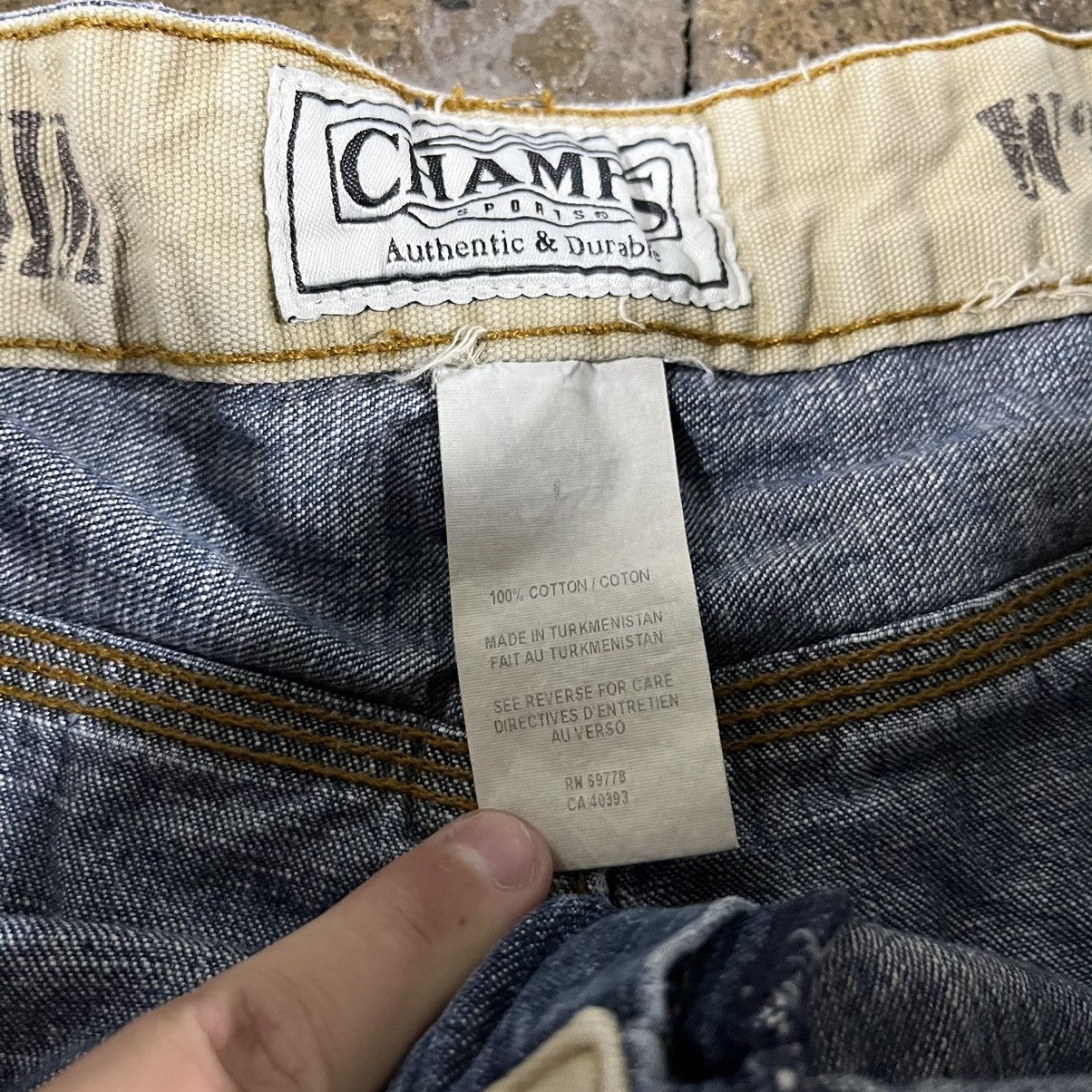 JNCO × Southpole × Vintage Crazy Vintage Y2K Baggy Jorts Faded Grunge Skater Shorts Size US 36 / EU 52 - 8 Thumbnail