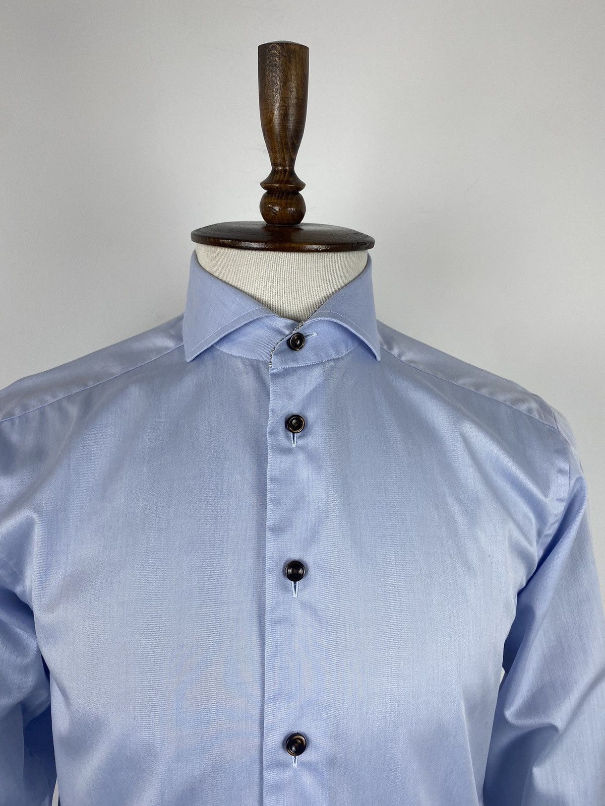 Eton Men’s ETON Long Sleeve Dress Shirt size 39 15 1/2 Size US M / EU 48-50 / 2 - 2 Thumbnail